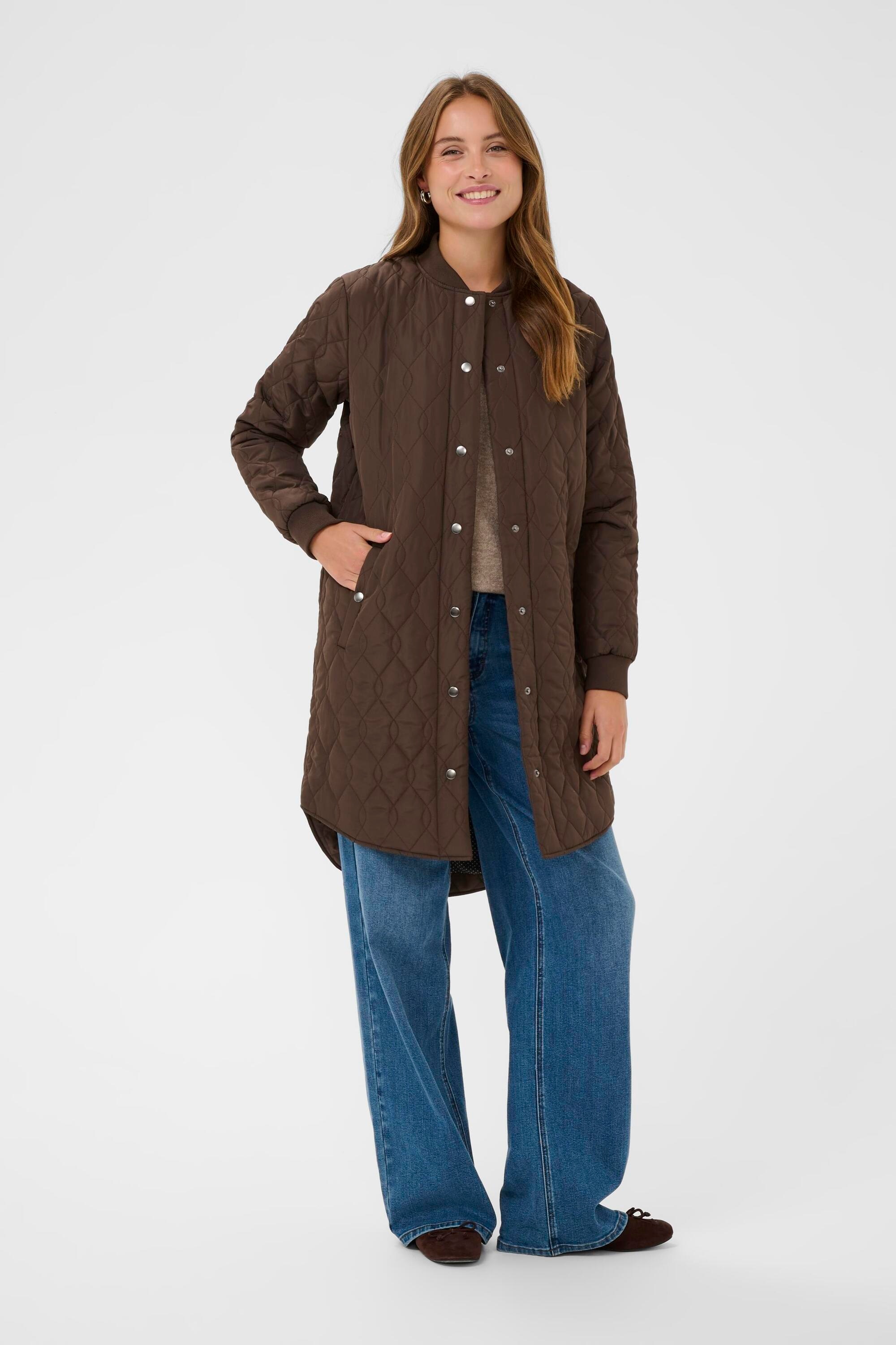 KAFFE Wintermantel »Jacke KAshally«