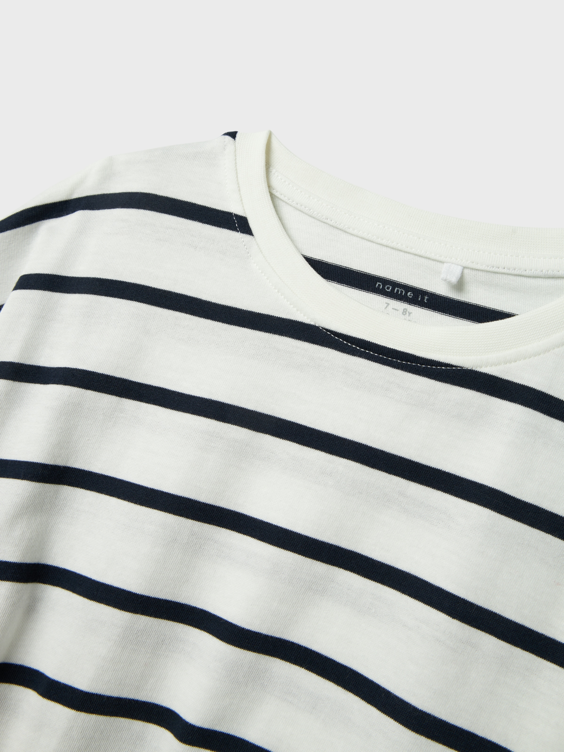 Name It T-Shirt »NKFFUNION SS CROPPED BOXY TOP NOOS« mit Kordelzug in der Taille