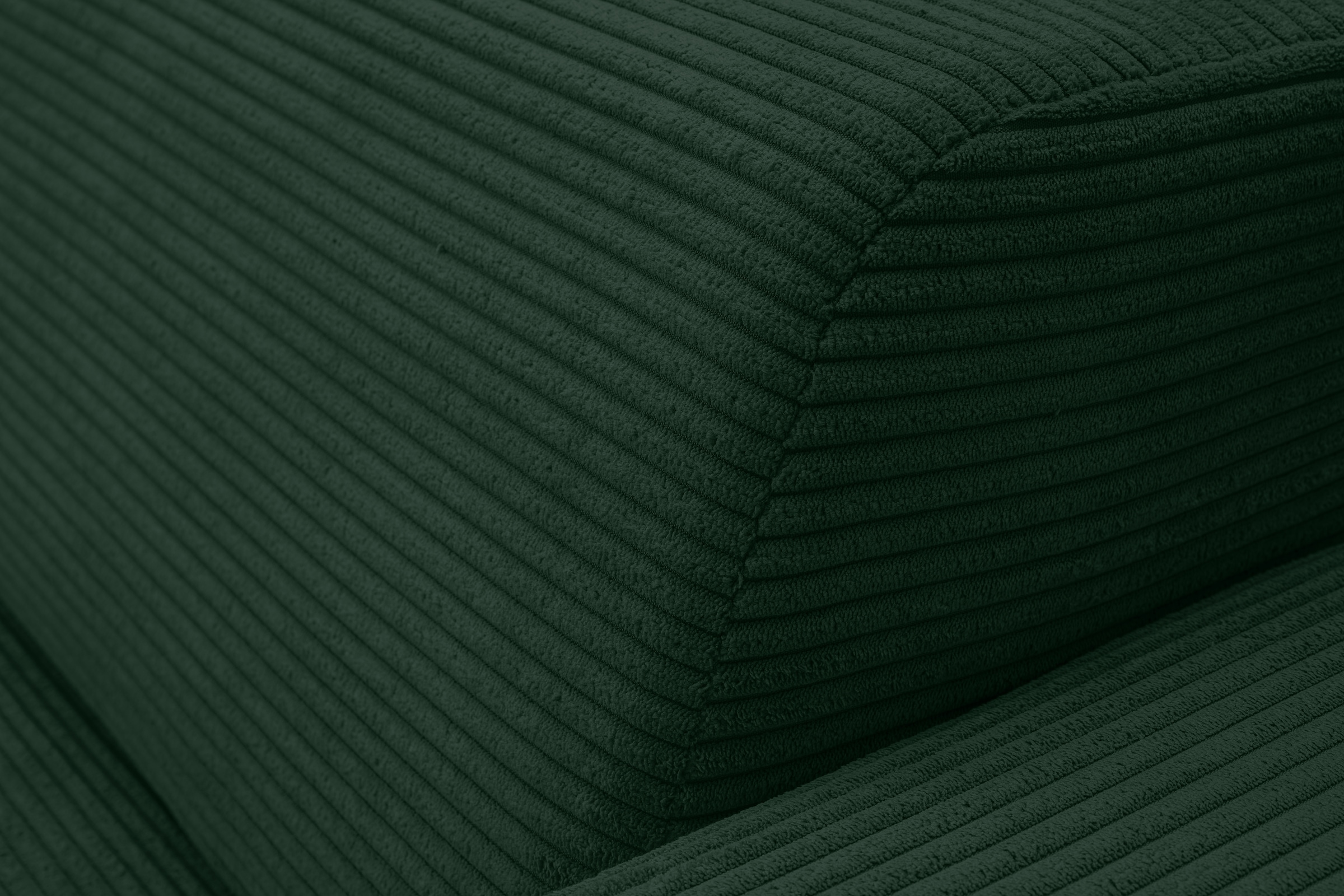 WERK2 Sofa »Zeus 3-Sitzer, B/T: 256/105 cm, Big-Sofa, modern & bequem« Curvy Trend 3-Sitzer mit urbaner Optik