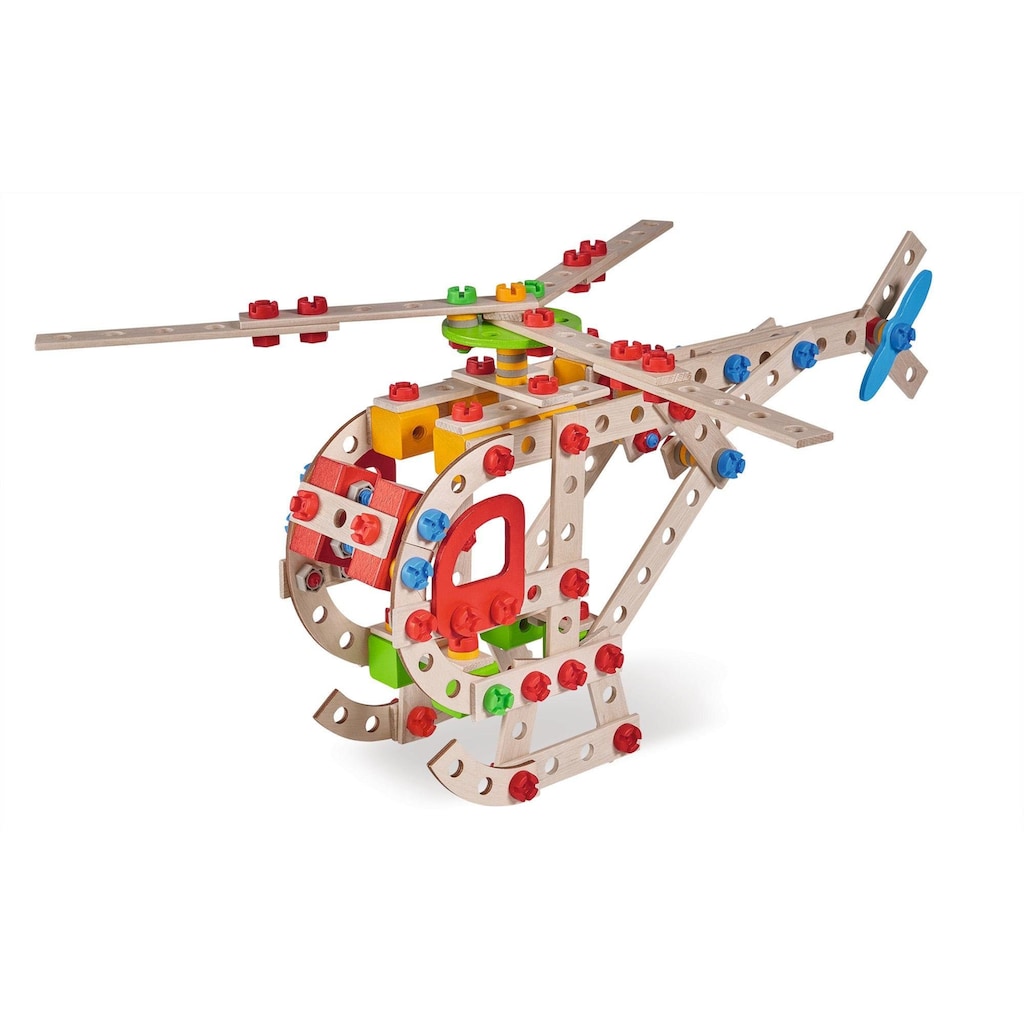 Eichhorn Konstruktionsspielsteine »Constructor Hubschrauber«, (225 St.)