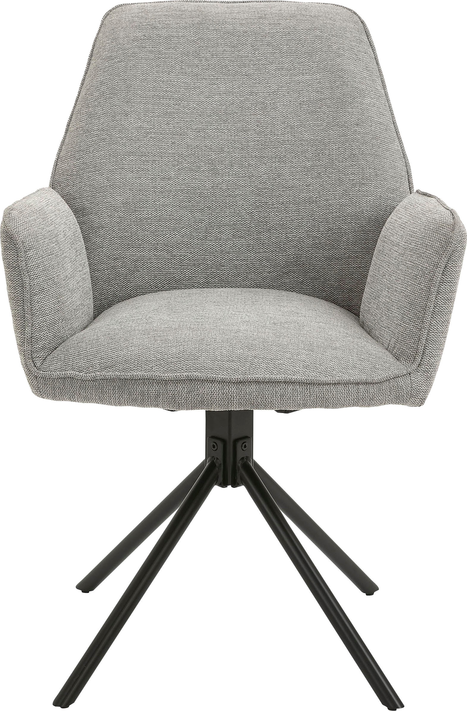 byLIVING Esszimmerstuhl »Blair«, (Set), 2 St., Webstoff, 2er-Set, 360 Grad drehbar, gemütlicher Sessel, verschiedenen Stoffe