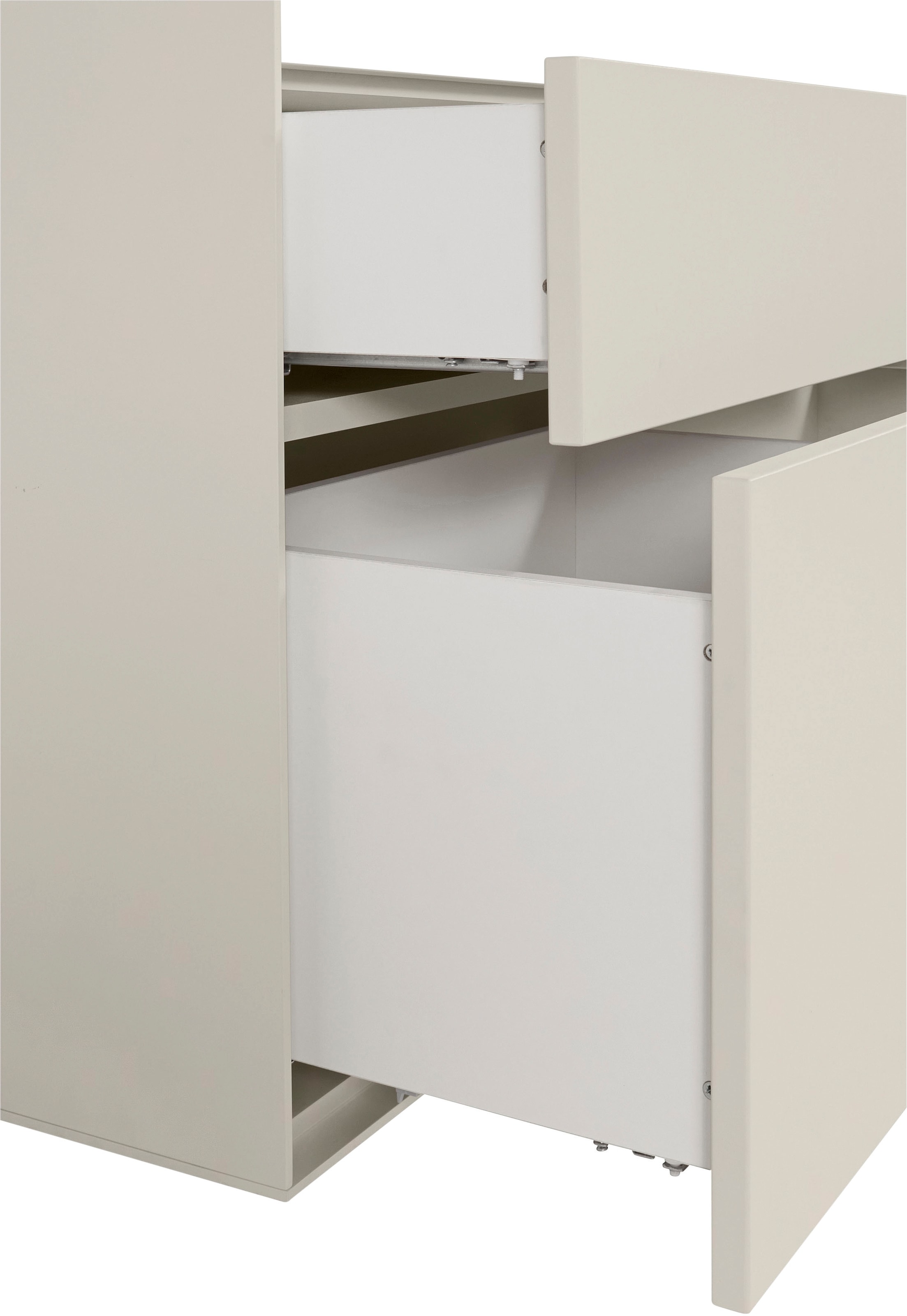 LeGer Home by Lena Gercke Sideboard »Essentials«, Breite: 112cm, MDF lackiert, Push-to-open-Funktion