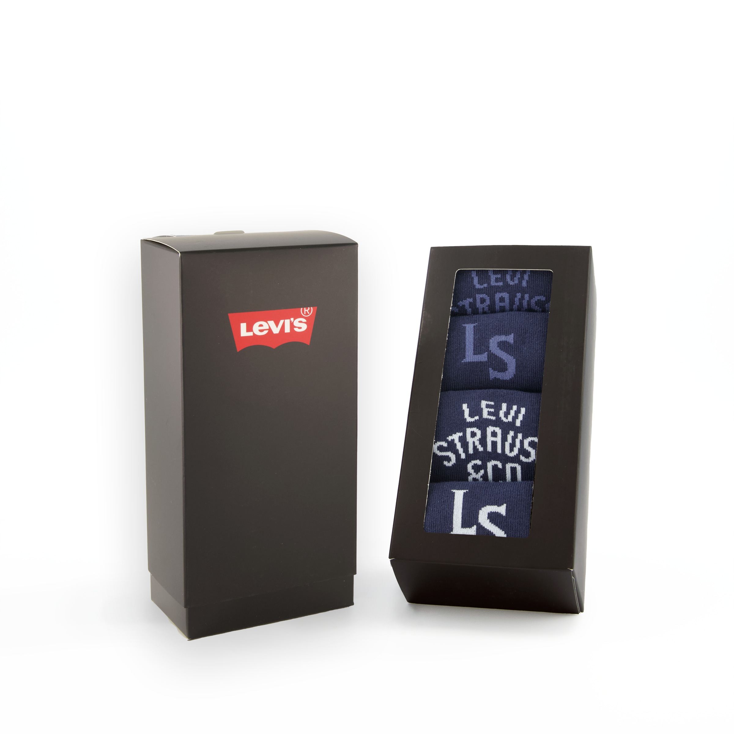 Levi's® Socken »LEVIS REG CUT LOGO GIFTBOX 4P« 4er Pack, 