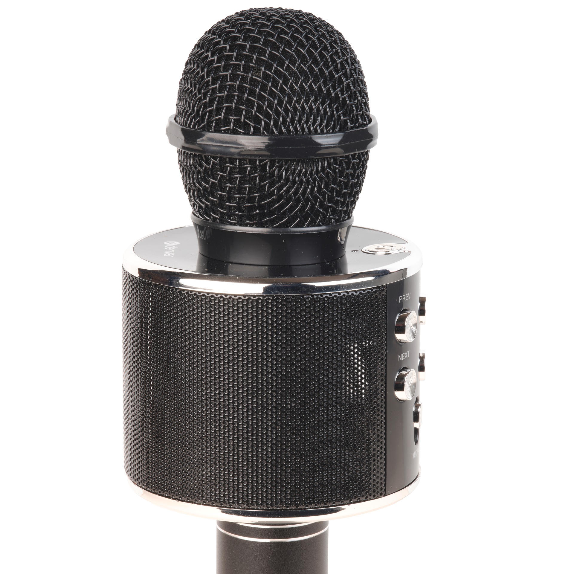 Denver Streaming-Mikrofon »Karaoke-Mikrofon KMS-20 MK2«, MP3 Wiedergabefunktion, AUX-Eingang
