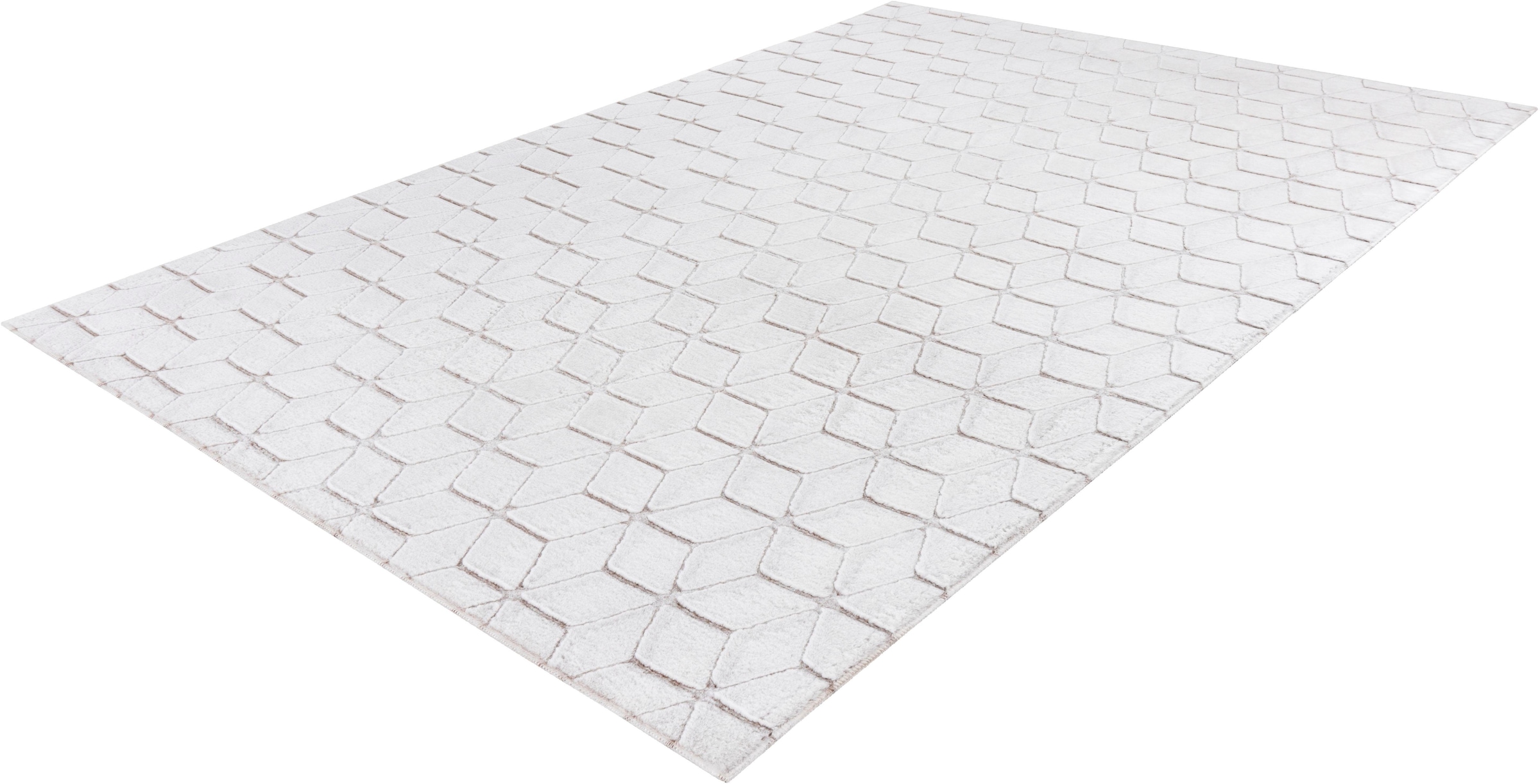 me gusta Teppich »Vivica 100« rechteckig 20 mm Höhe besonders weich durch Microfaser, Wohnzimmer