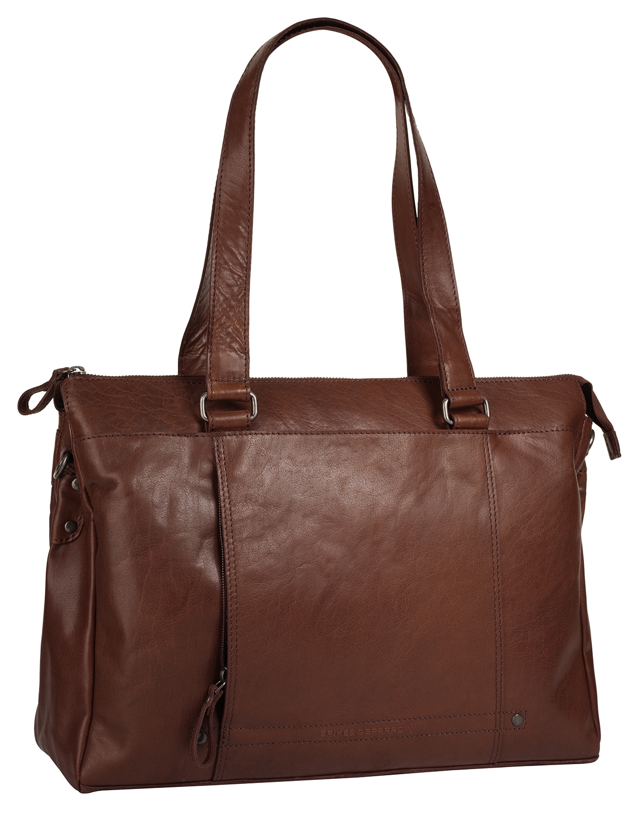 Spikes & Sparrow Shopper, echt Leder