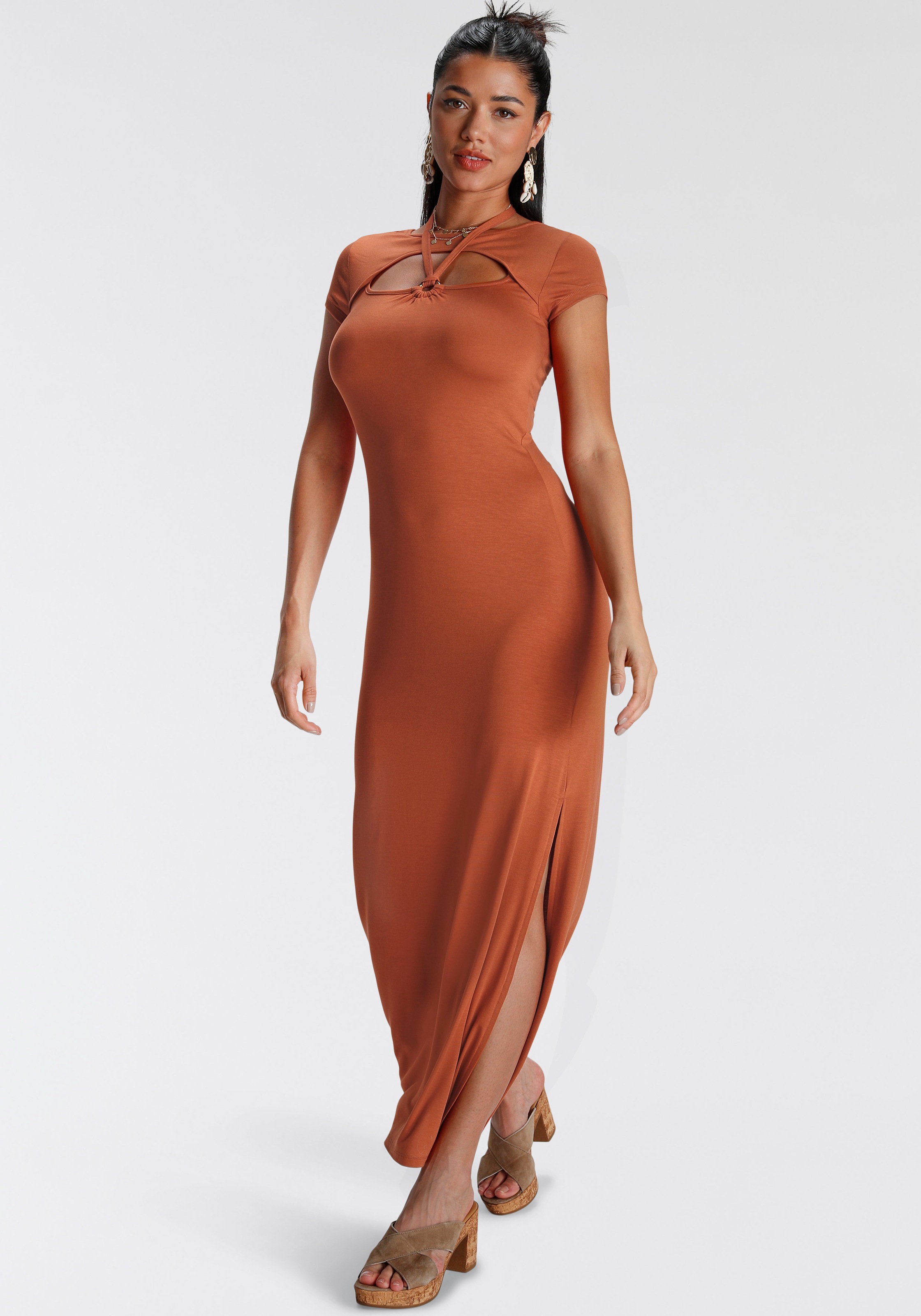 Melrose Maxikleid, mit Seitenschlitz kaufen