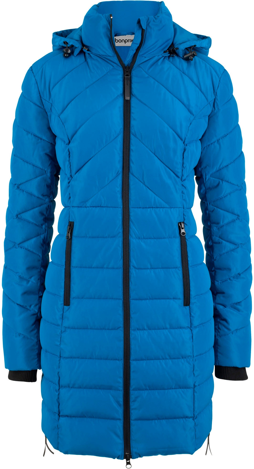 bonprix »Winterjacke« mit Kapuze mit wattierter Füllung, mit abnehmbarer Kapuze, pflegeleicht