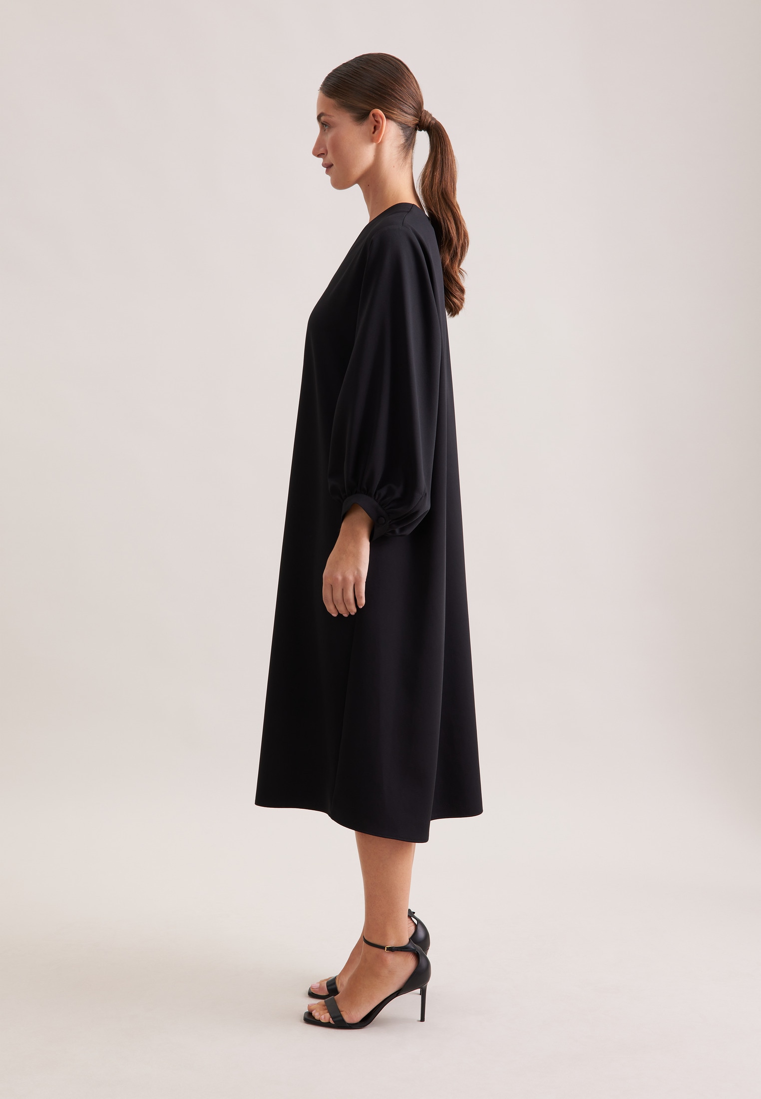 seidensticker Sommerkleid 1/1 V-Neck Uni