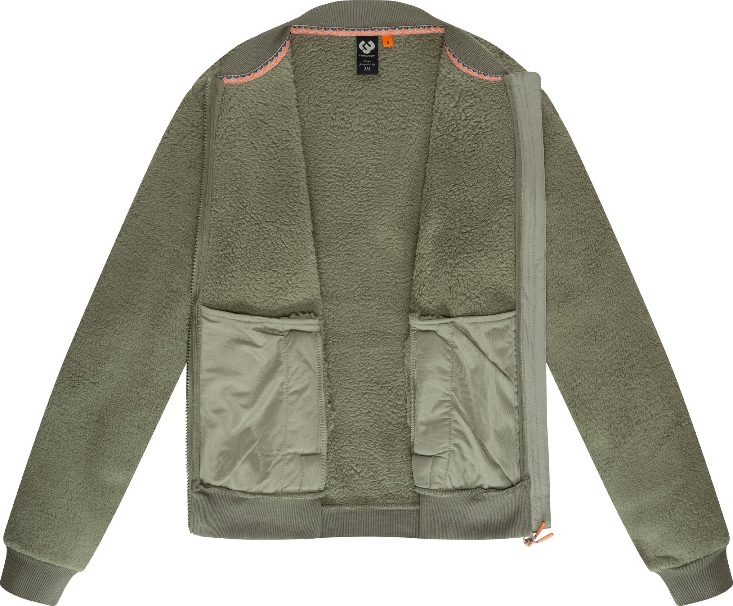 Ragwear Kapuzensweatjacke »Plüschjacke Cairro«