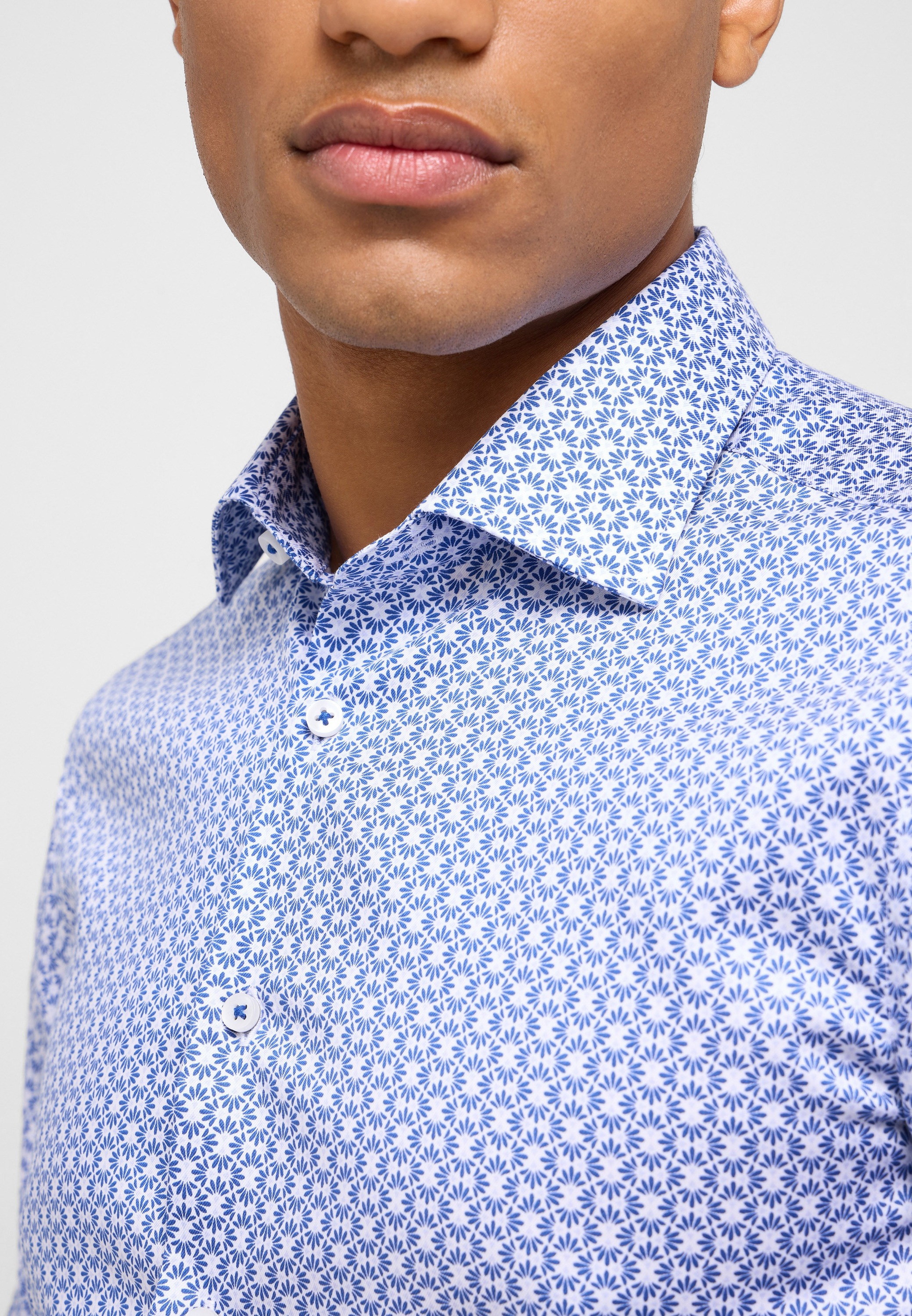 Eterna Langarmhemd »SLIM FIT«