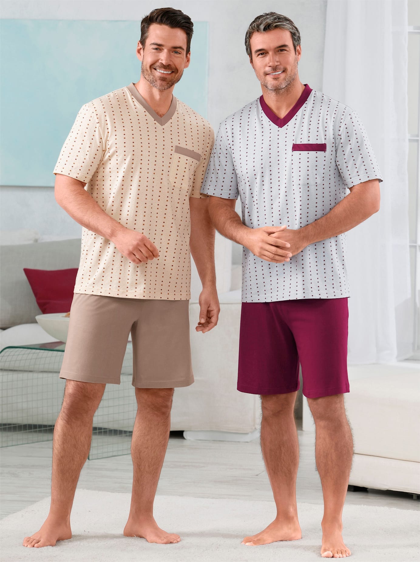 Kings Club Herren Schlafanzug in bunt, Größe 52/54