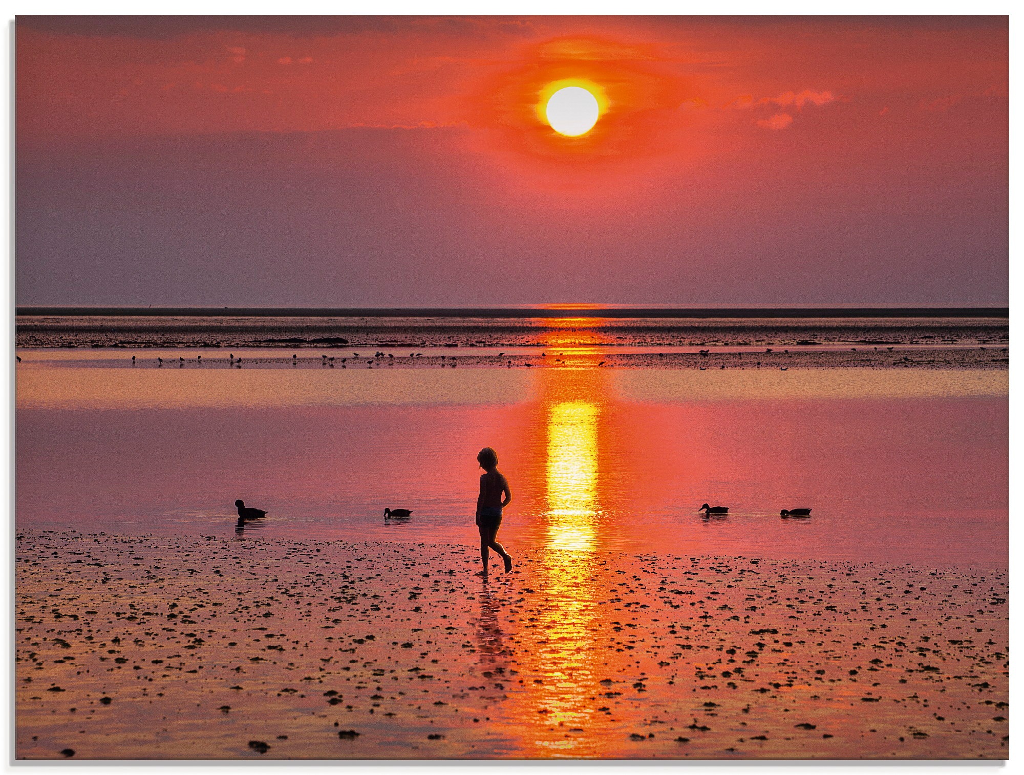Artland Glasbild »Am Strand meiner Träume....«, Strand, (1 St.)