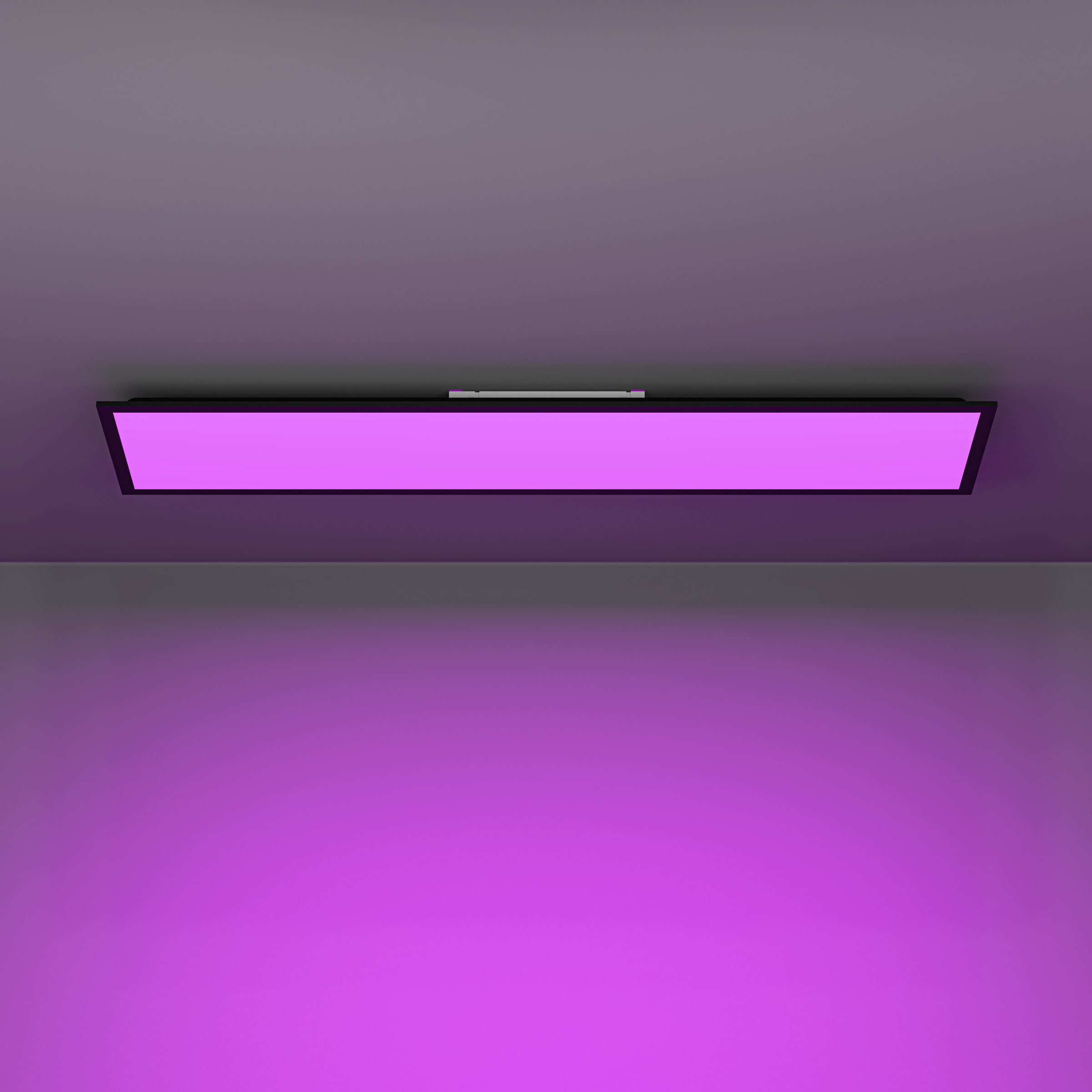 EGLO LED Deckenleuchte »MORADILLO-Z Deckenlampe - Stahl - LED - 34W - IP20« LED-Modul 1 Stk. Kaltweiß | Neutralweiß | RGB | Warmweiß Wohzimmerlampe, Esszimmerlampe, Schlafzimmer, L119,5 x B29,5 x H6,1 cm