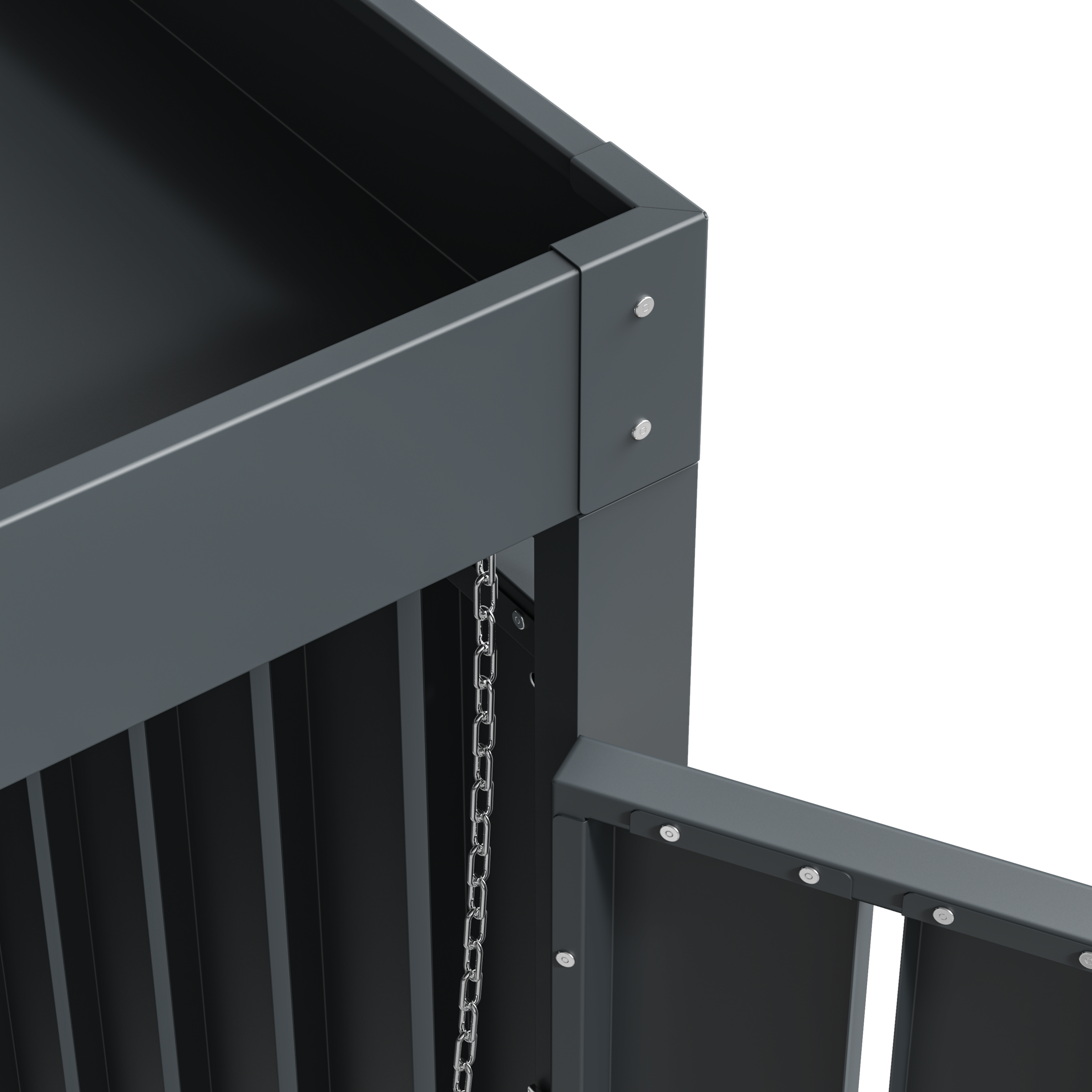 WESTMANN Mülltonnenbox »Planta« Platz für 3 Mülltonnen je 240 L, BxHxT: 200x84x124,5 cm
