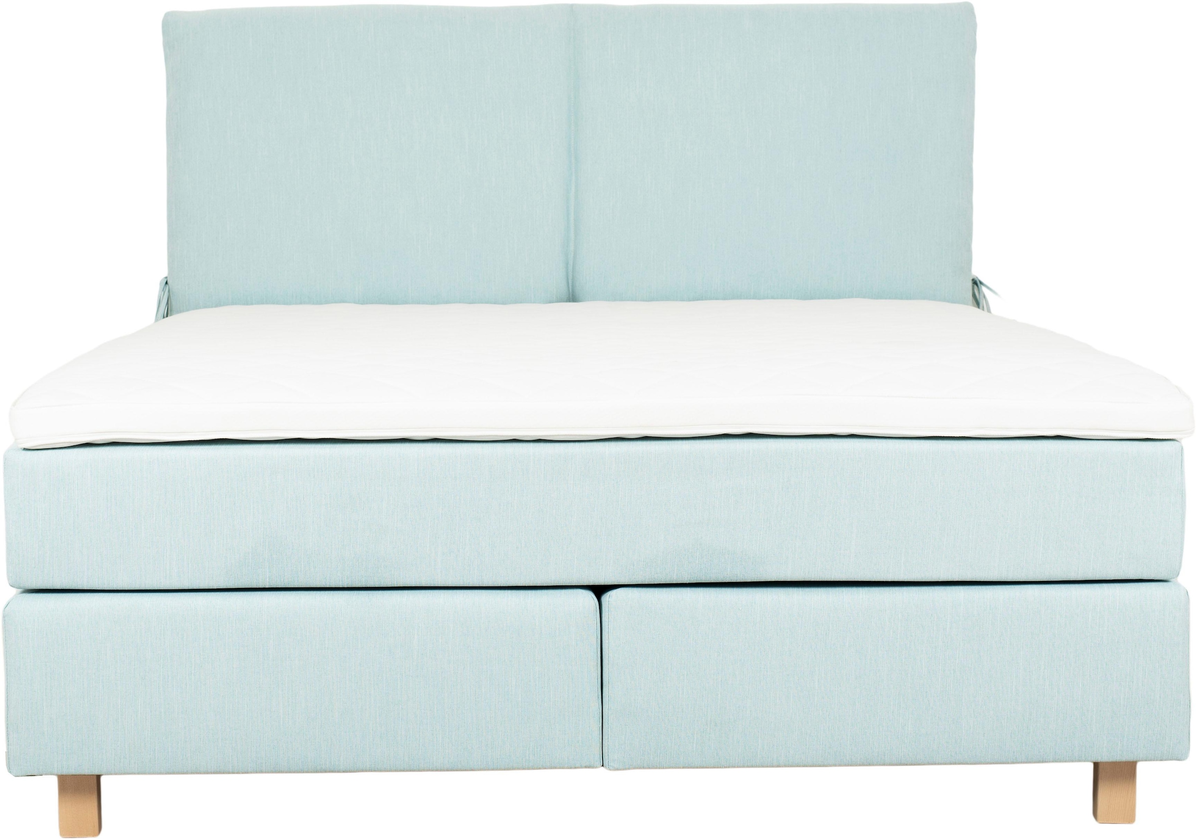 Home affaire Boxspringbett »Nele« inkl. Topper im schlichtem Design