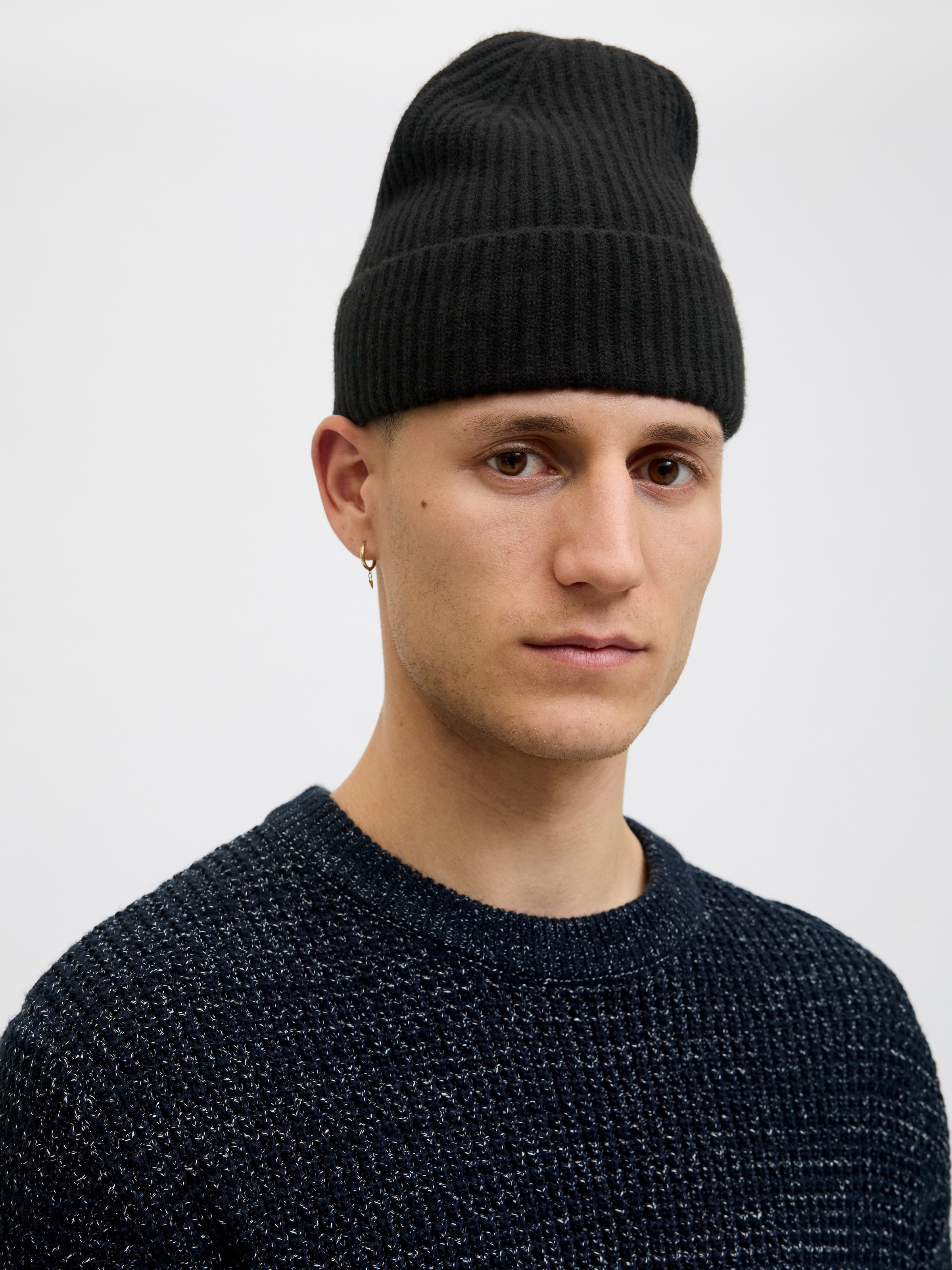 Jack & Jones Strickmütze »JACCOPENHAGEN BEANIE NOOS« Wolle mit Kaschmir
