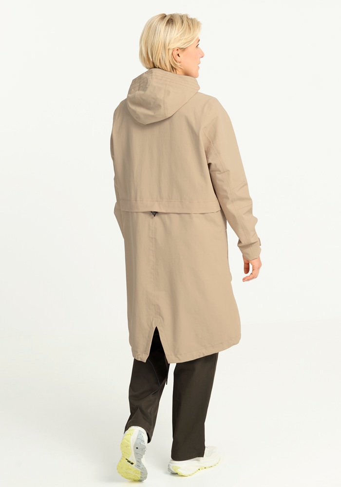 Jack Wolfskin Funktionsmantel »NABUR 2L COAT W« Wasserdicht, atmungsaktiv, Übergangsjacke