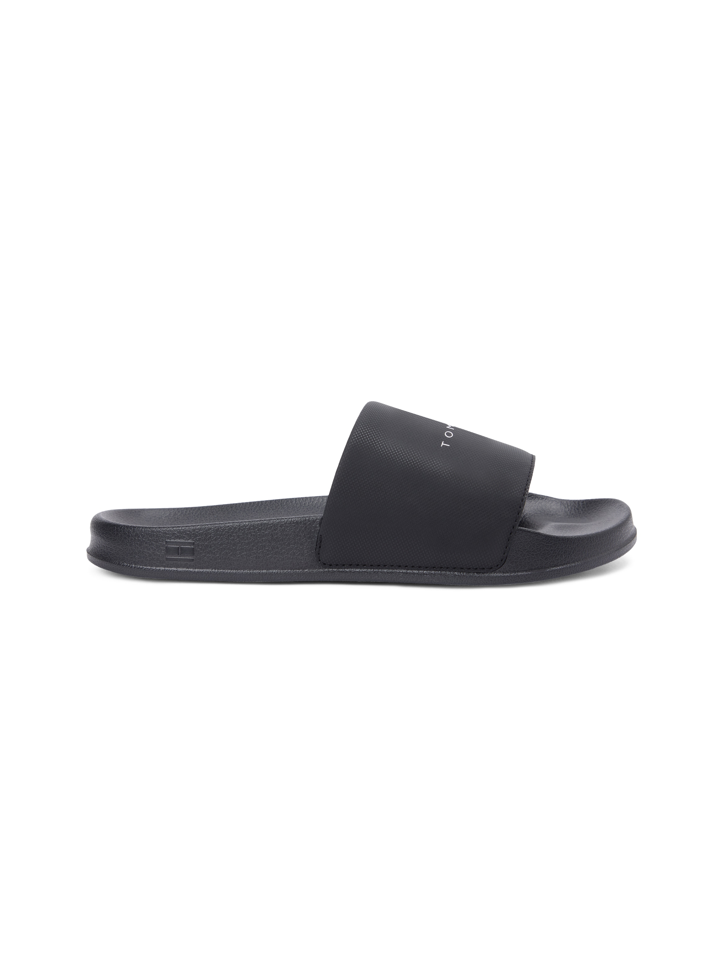 Tommy Hilfiger Badepantolette »CORE TOMMY HILFIGER POOL SLIDE«  Sommerschuh, Pool Slides, Flat mit Logoschriftzug