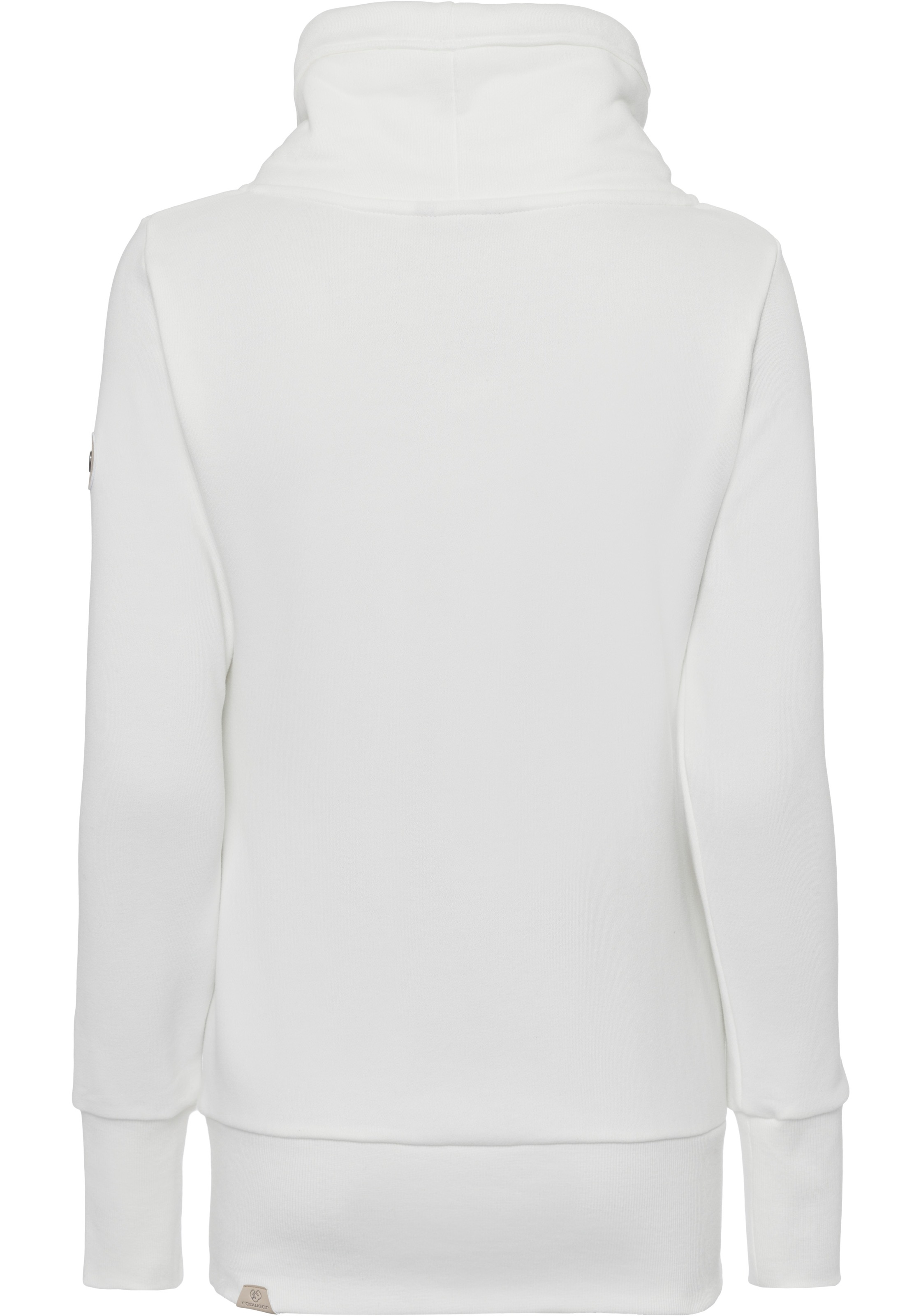 Ragwear Sweater »NESKA LOVE O«, mit asymetrischem Schalkragen im Rainbow Pride-Design