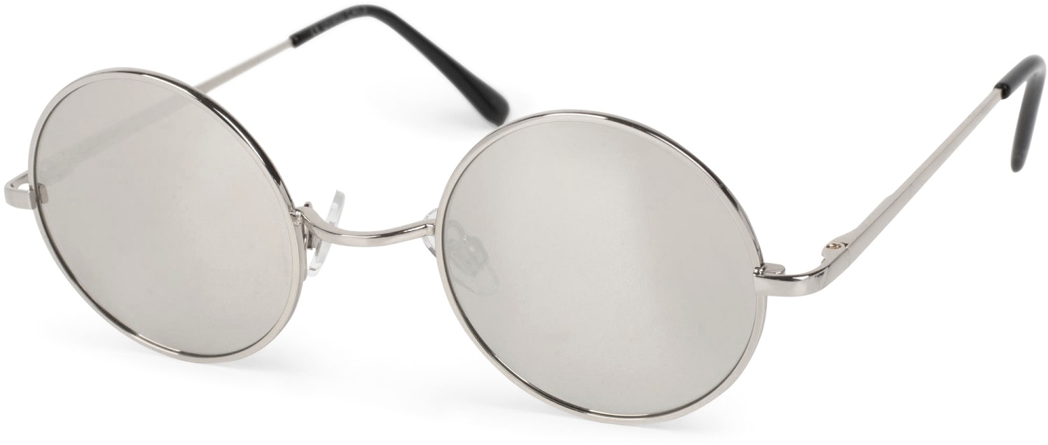 styleBREAKER Sonnenbrille »Retro Sonnenbrille Klein Rund mit Federscharnier« 1 Stk.
