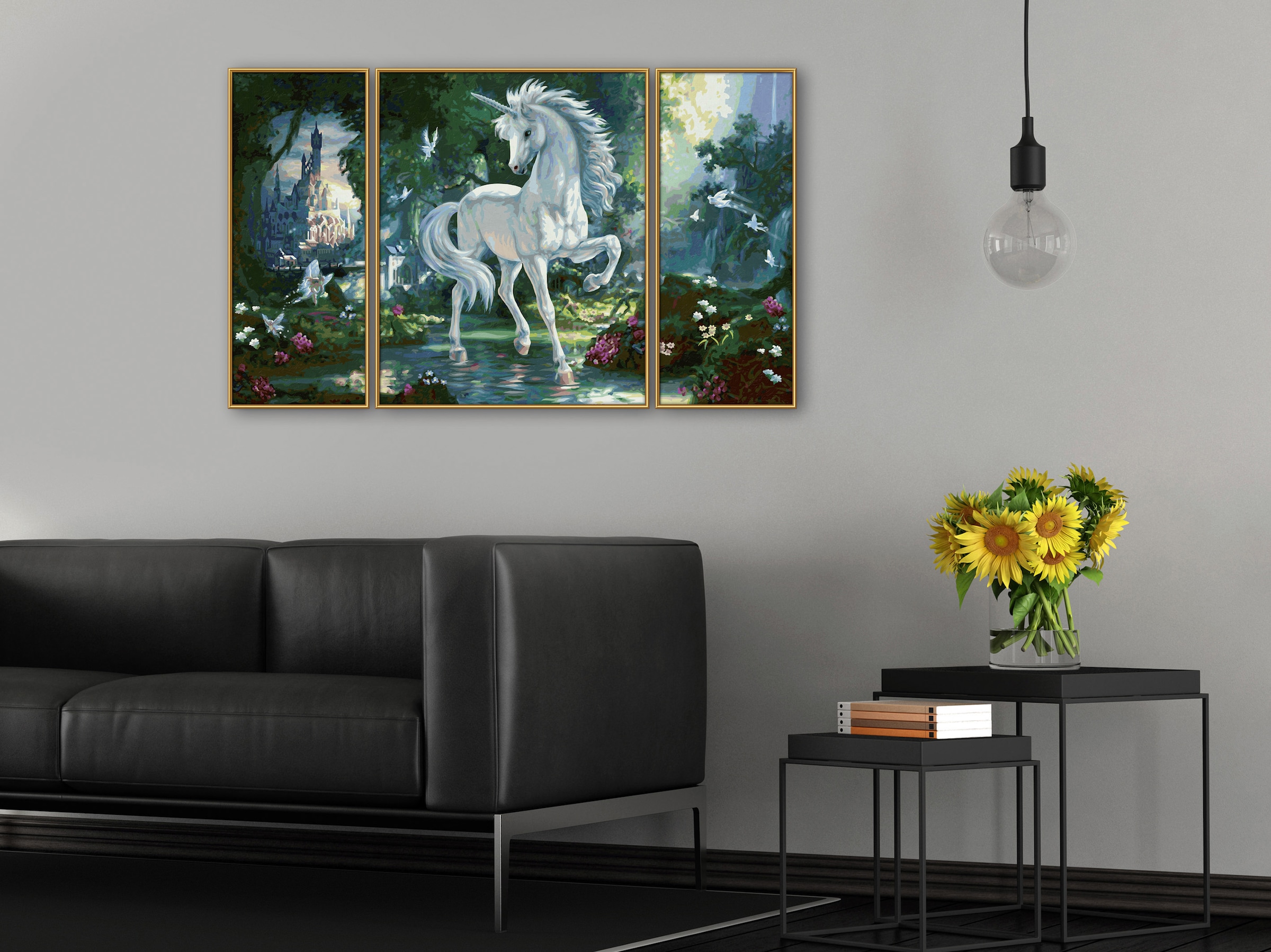 in Zahlen Einhorn - Triptychon Made online kaufen Malen Zauberwald«, OTTO »Meisterklasse Schipper nach Germany |