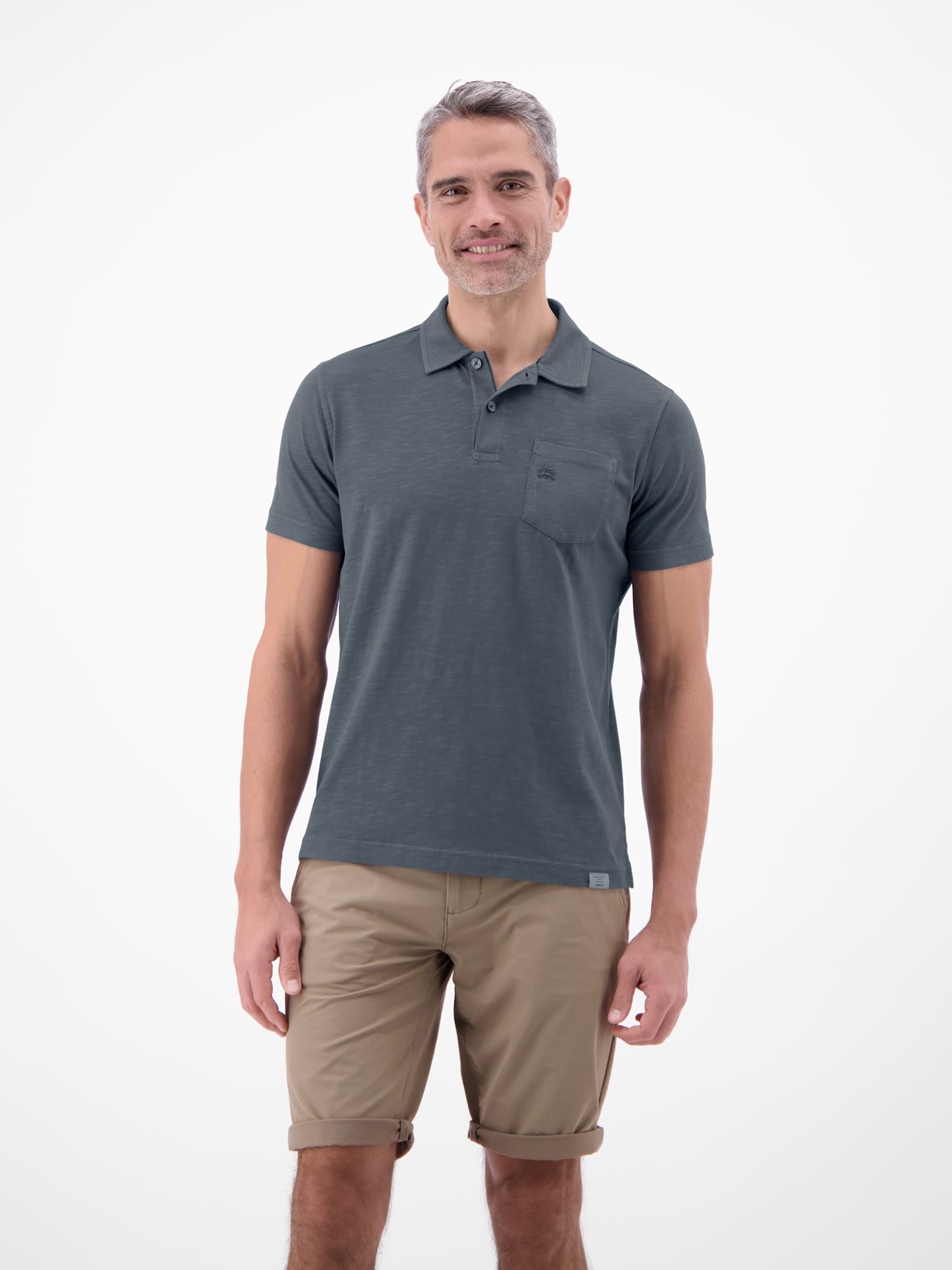 LERROS Poloshirt »Polo in Jersey-QualitŠt mit Brusttasche aus reiner Baumwolle«