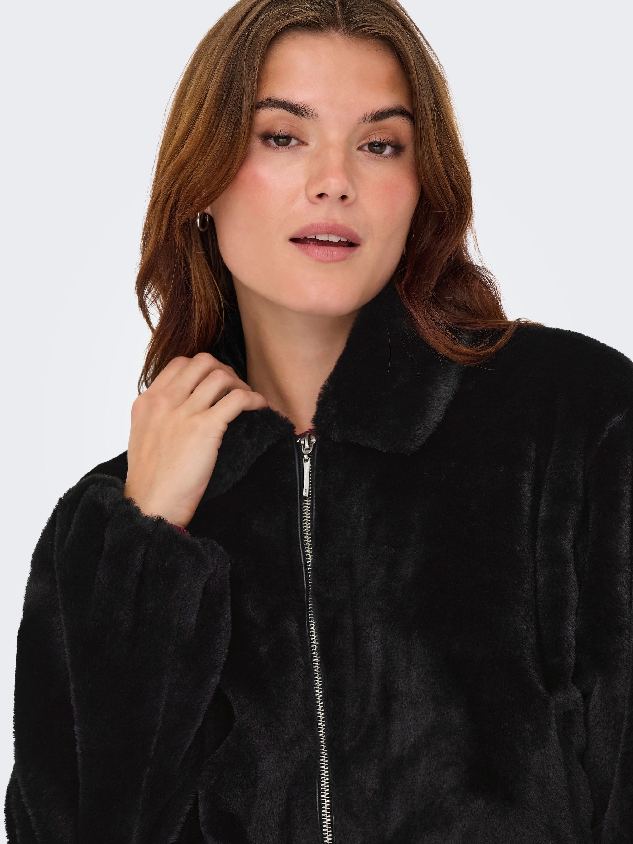 ONLY Plüschjacke »ONLDANA LIFE FAUX FUR JACKET CC OTW« ohne Kapuze