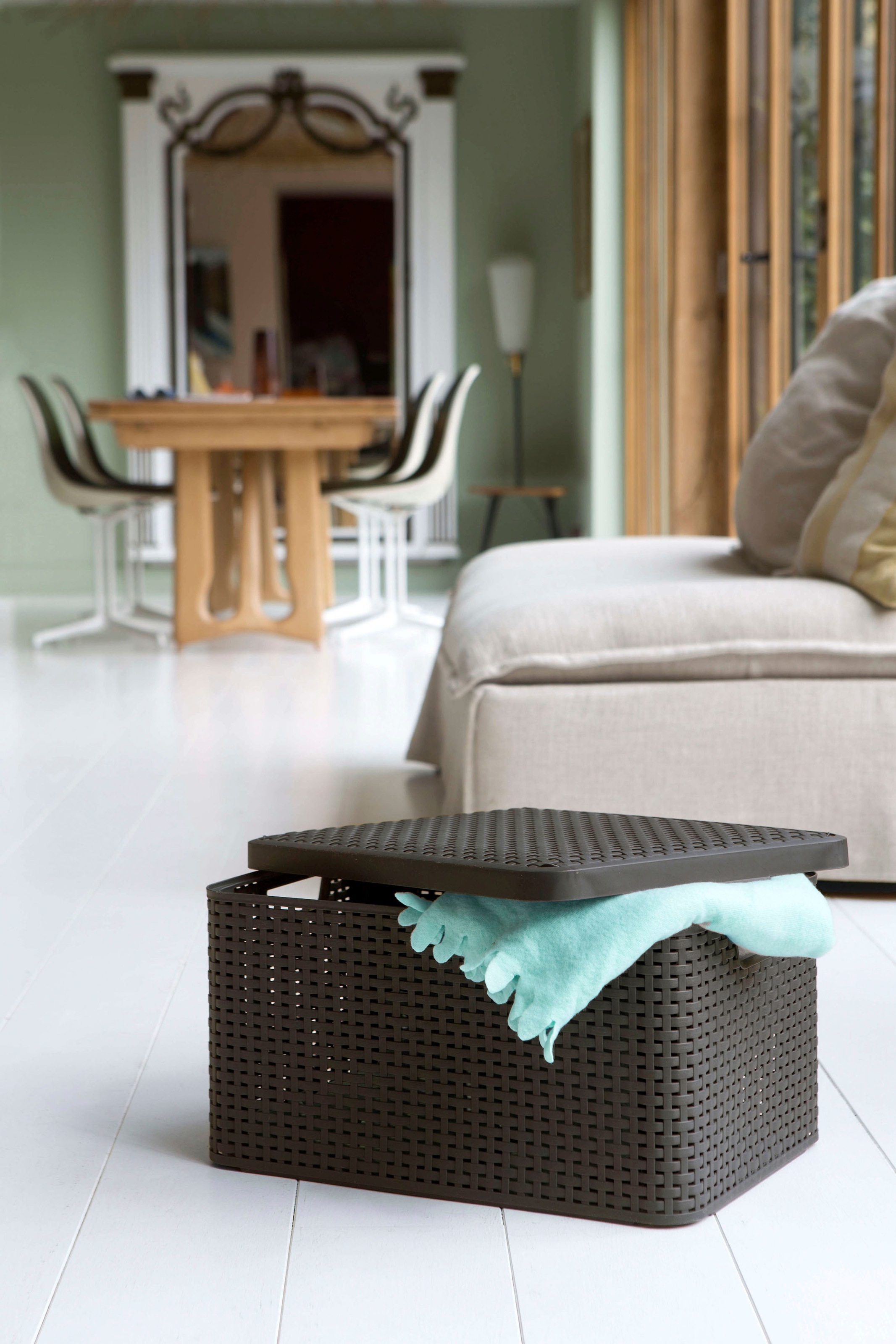 Curver Organizer »Style Box L+M+S« Aufbewahrungsbox, stapelbar mit und ohne Deckel