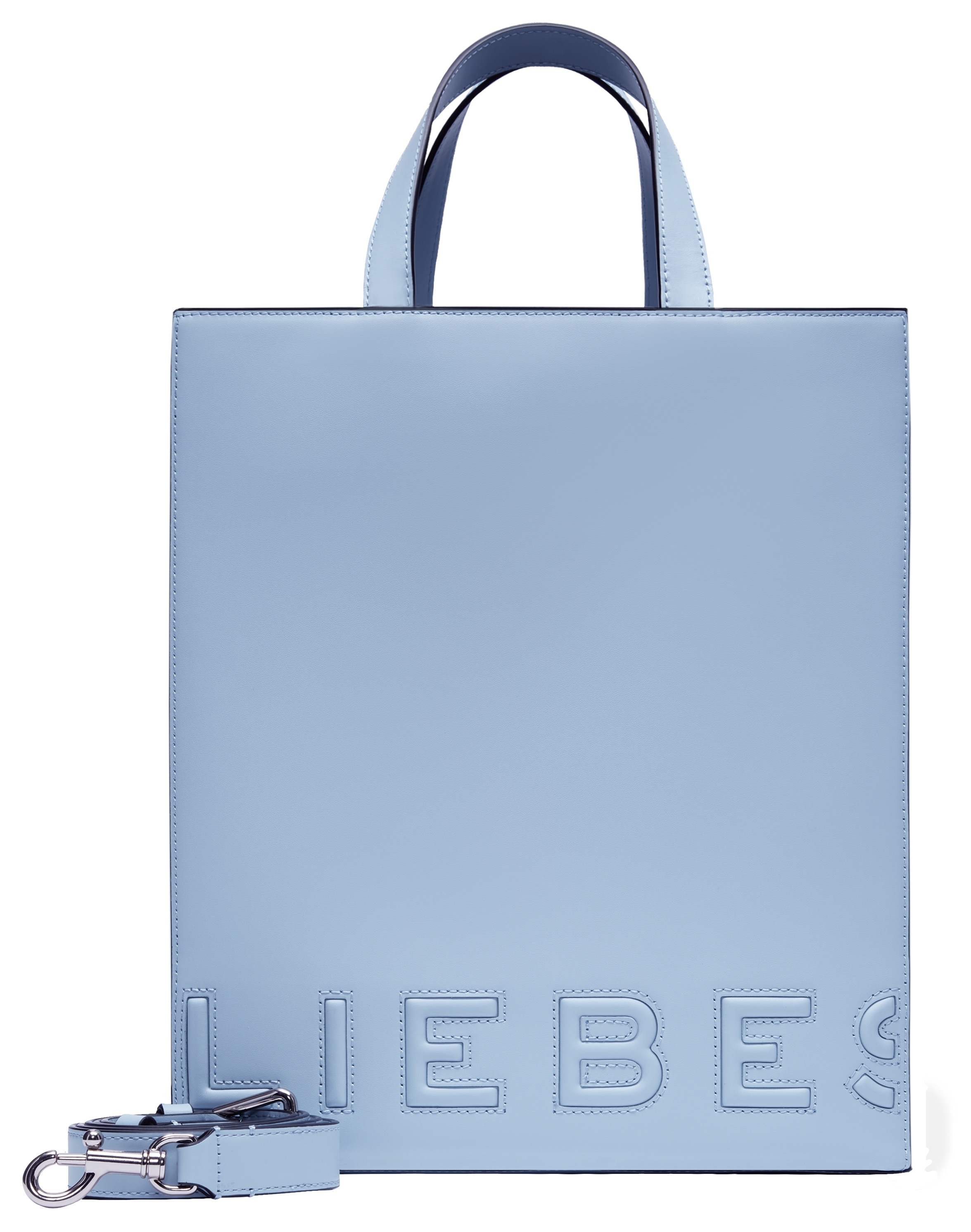 Liebeskind Berlin Shopper »Paperbag M PAPER BAG LOGO CARTER«, Handtasche Bag Ladies, Zertifiziert nach LWG