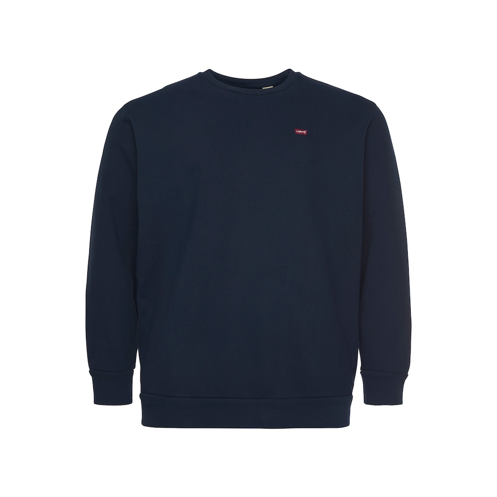 Levi's® Plus Sweatshirt »BIG ORIGINAL HM CREW«, mit Batwing-Logobadge