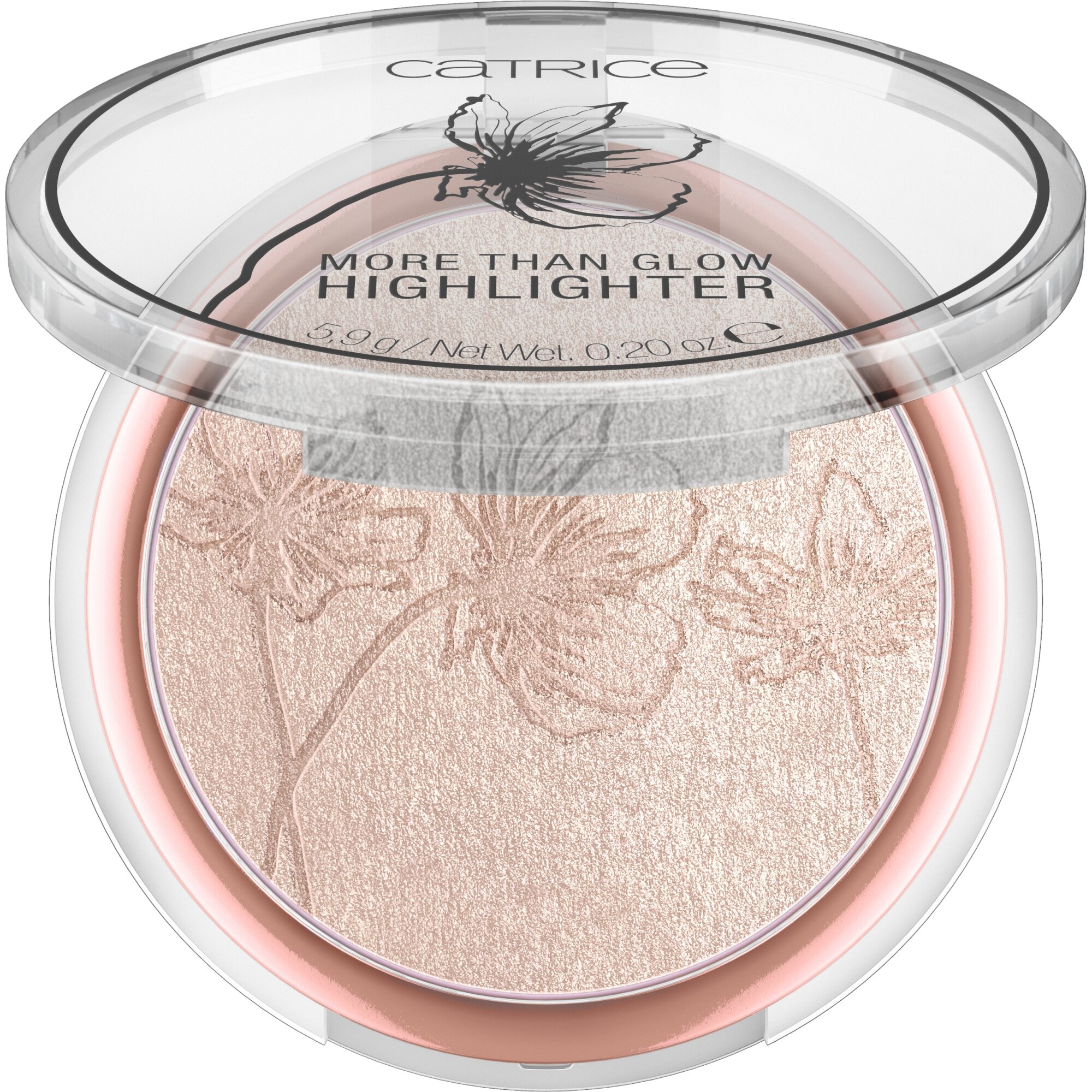 Catrice Highlighter »More Than Glow Highlighter«, mit metallisch-glänzendem Schimmer-Effekt