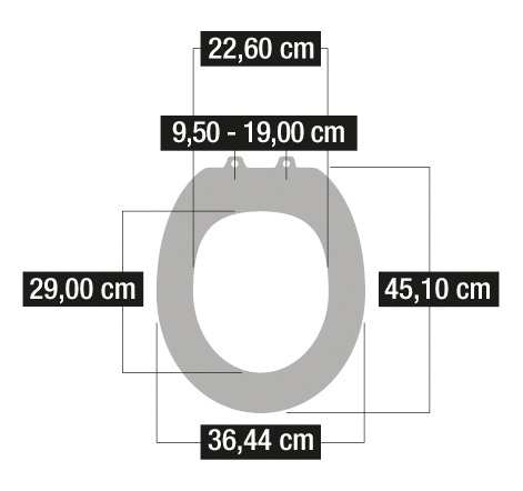 CORNAT WC-Sitz »Ansprechendes Design - Pflegeleichter Thermoplast - Quick up« Clean Funktion - Absenkautomatik -  Montage von oben / Toilettensitz