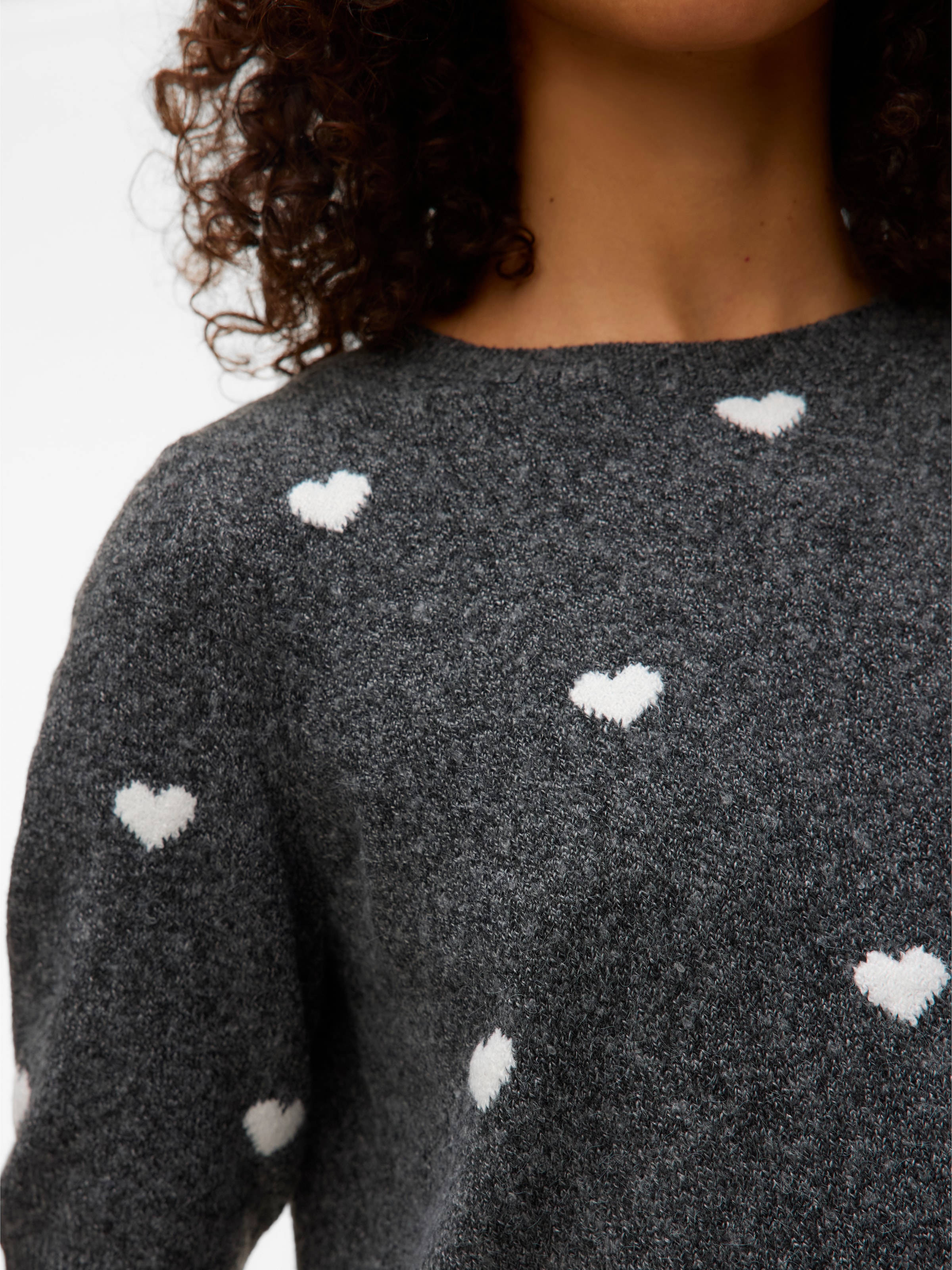 Vero Moda Kurzarmpullover »VMDOFFY INTARSIA 2/4 O-NK PULLOV GA NOOS«
