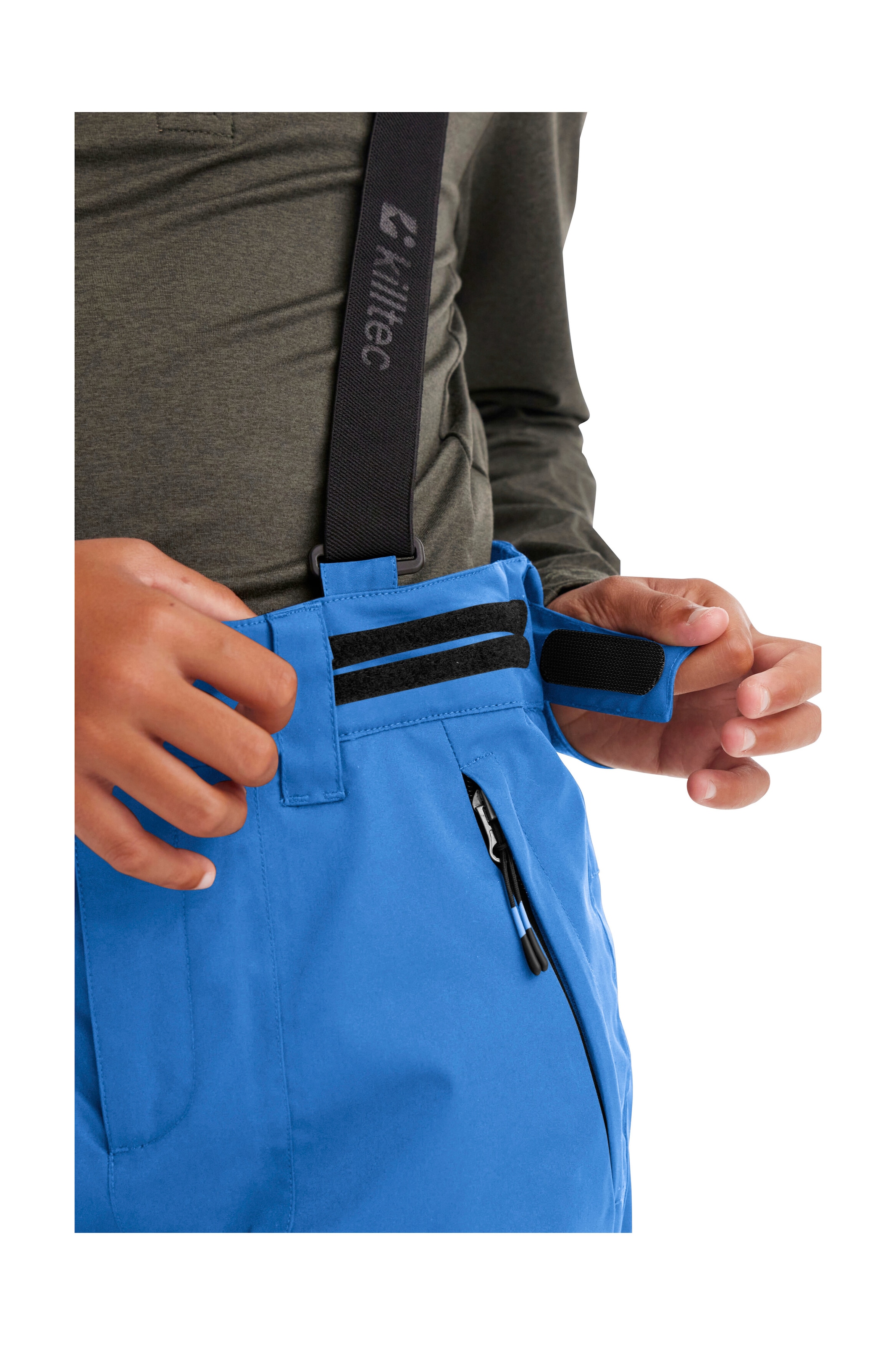 Killtec Skihose »Boys Skihose 242«  Wasserdichte Skihose mit abnehmbarem Latz und verstellbarem Bund
