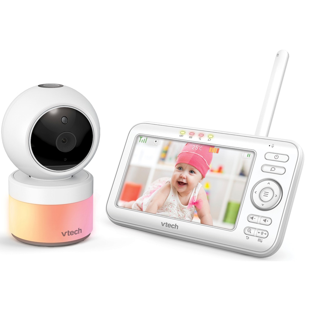 Vtech® Video-Babyphone »Babymonitor VM5463«, (Packung, 10 tlg.)