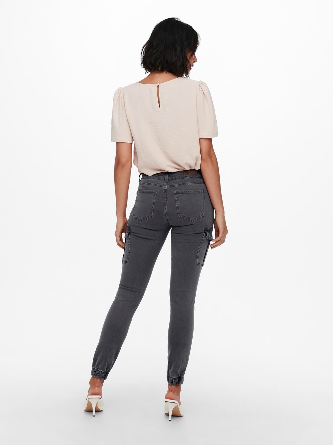 ONLY Cargohose »ONLMISSOURI REG ANK CARGO PNT«  knöchellang mit elastischem Beinabschluss