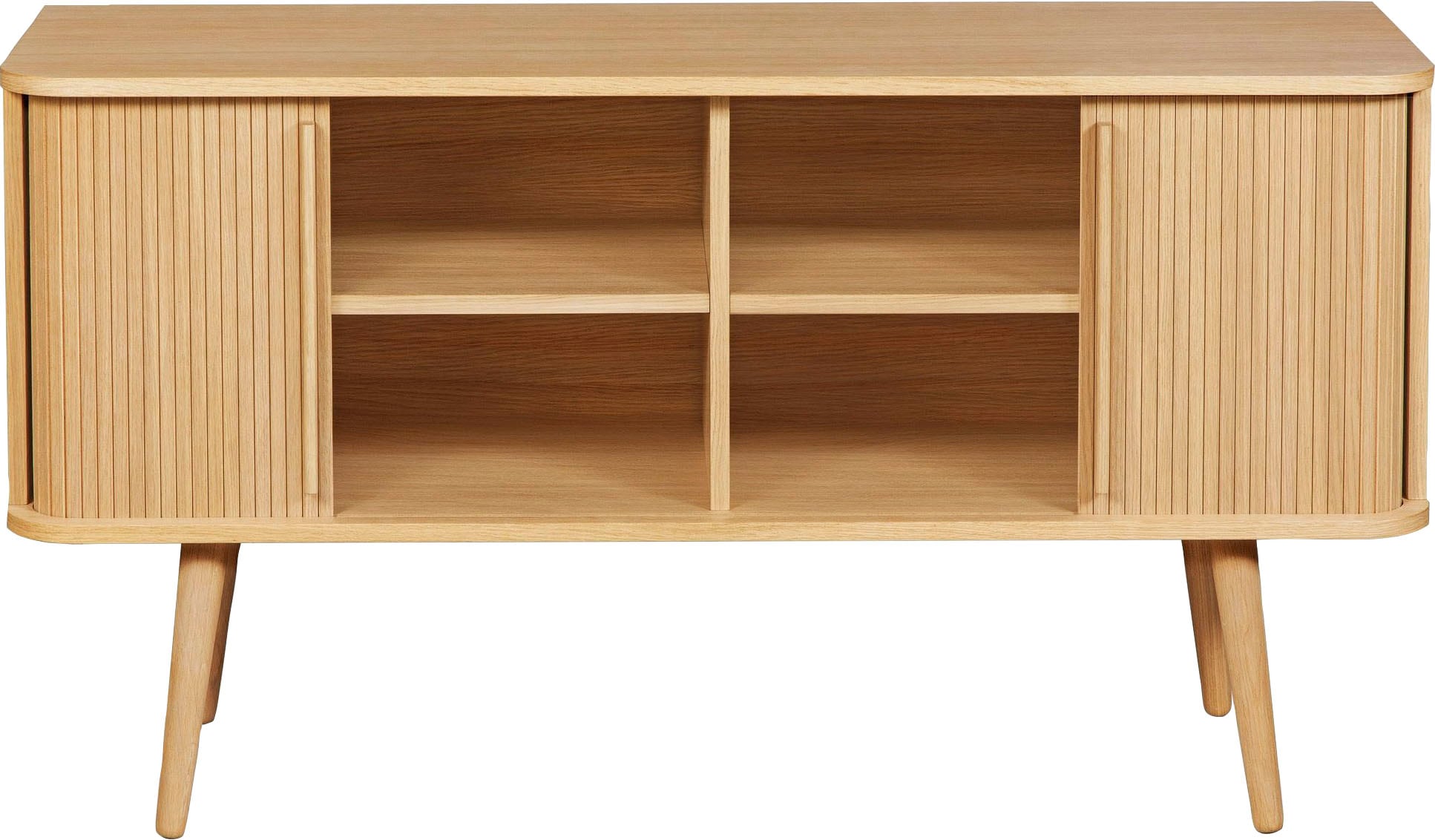 Woodman Sideboard »Rove«, Kommode besonderes Design, Breite 138 cm, mit Eichenholzfurnier, FSC®