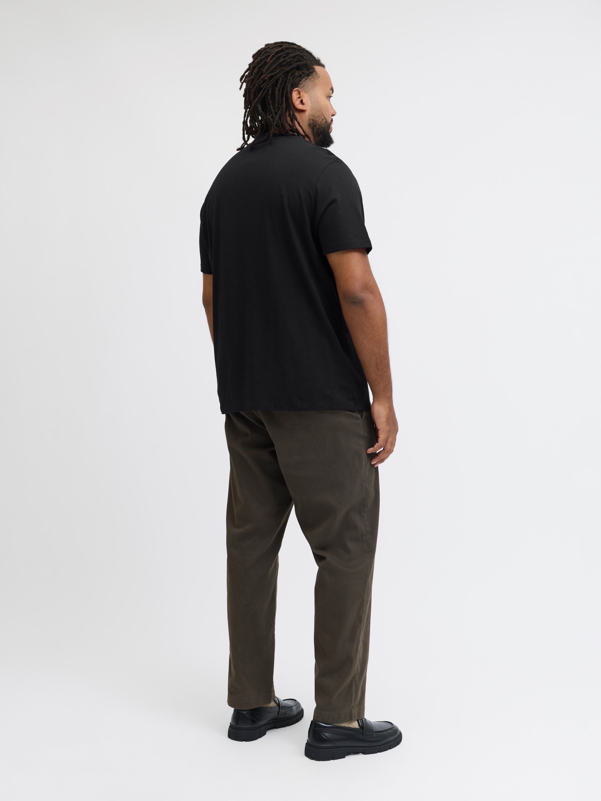 Jack & Jones PlusSize Kurzarmshirt »JCOFUSION BIG BRANDING TEE SS CREW PLS«