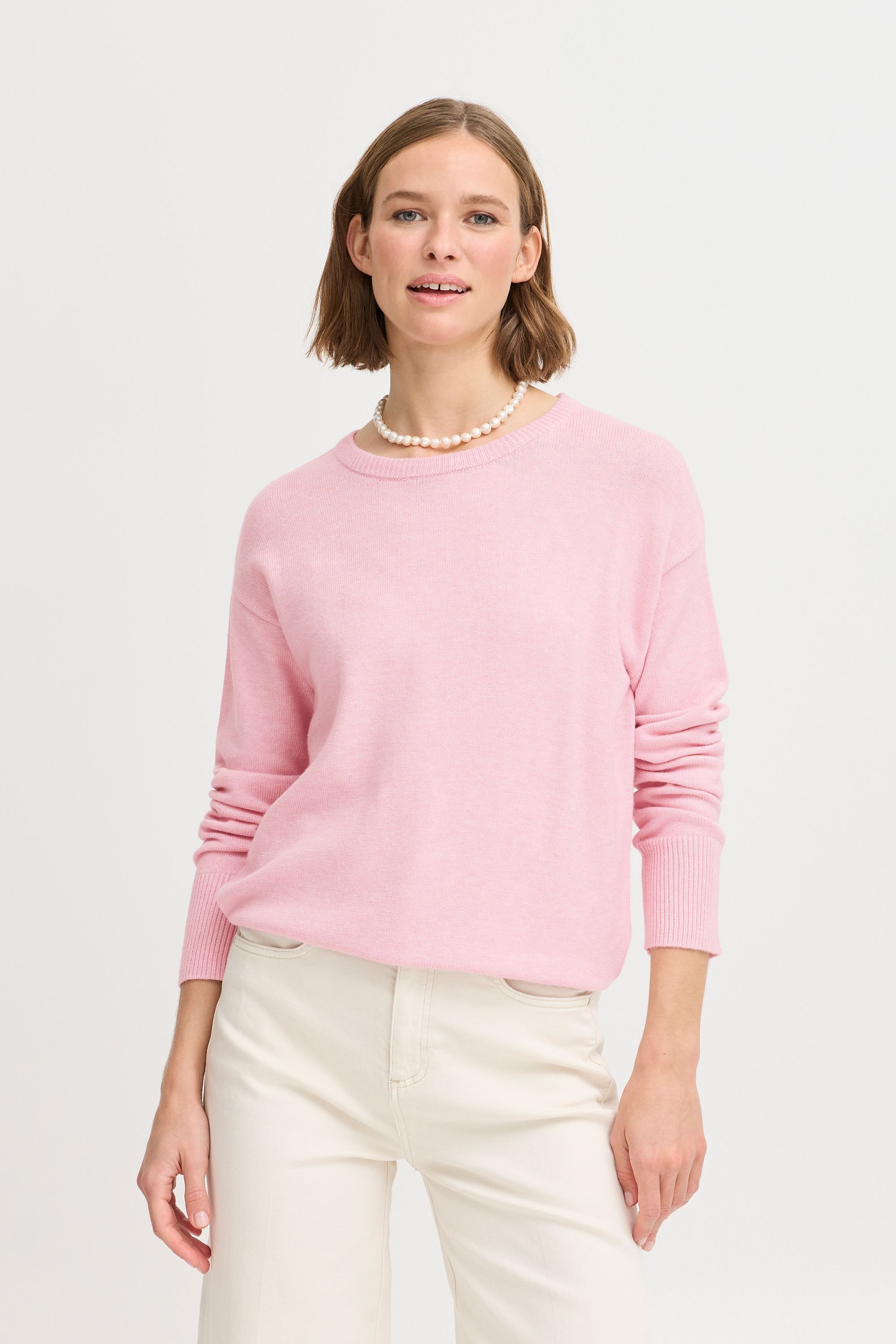 b.young Strickfleece-Pullover »Strickpullover BYNONINA ONECK JUMPER 2«