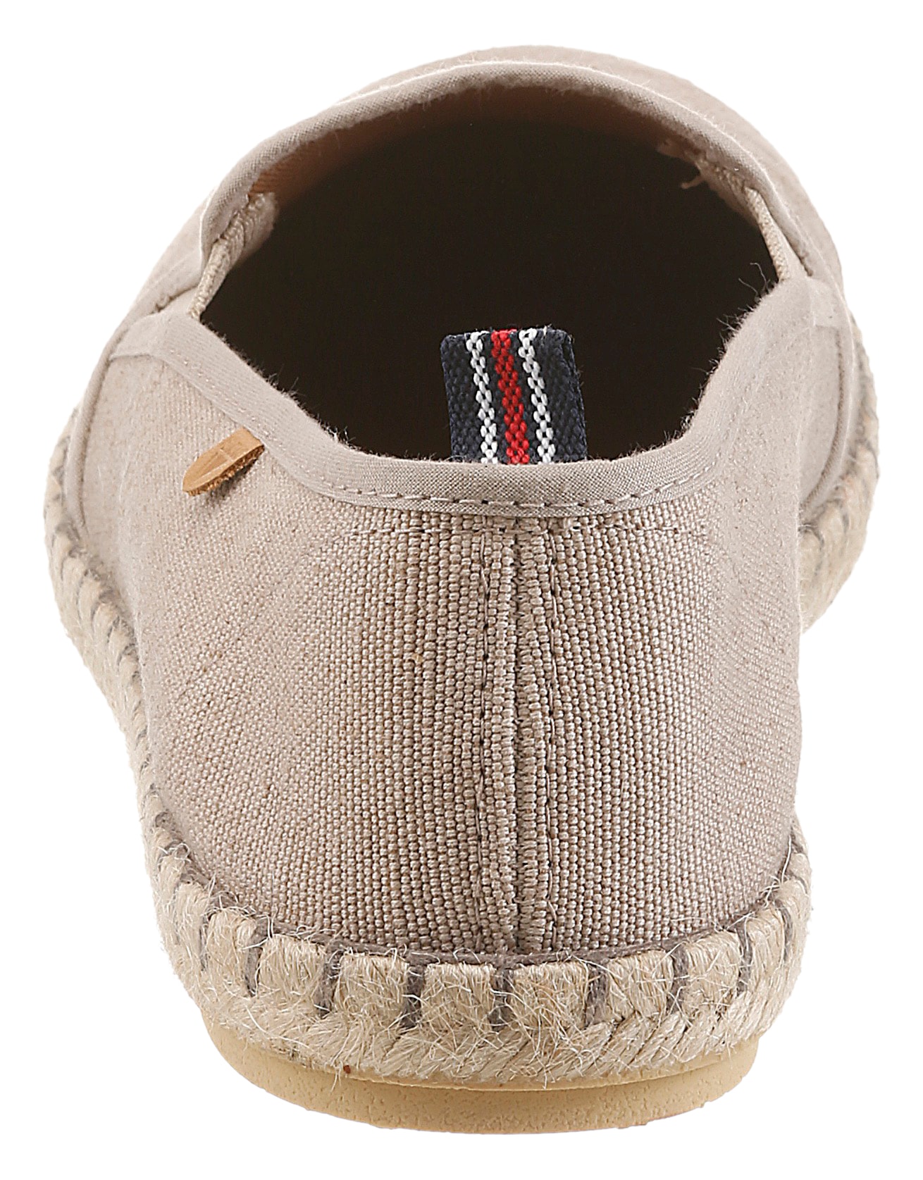 VERBENAS Slipper »TOM MALI«  Schlupfschuh, Urlaubsschuh, Flat mit Bast-Sohlenumrahmung