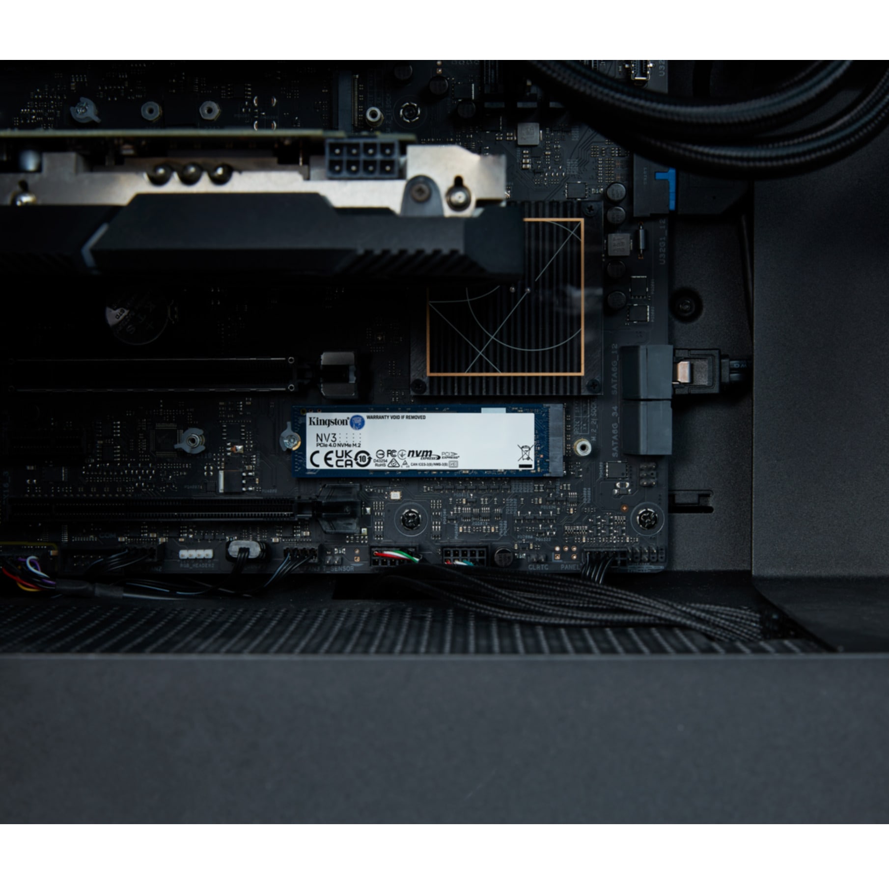 Kingston interne SSD »1000G NV3 M.2 2280 NVMe SSD« 1000 GB Anschluss M.2 (2880)