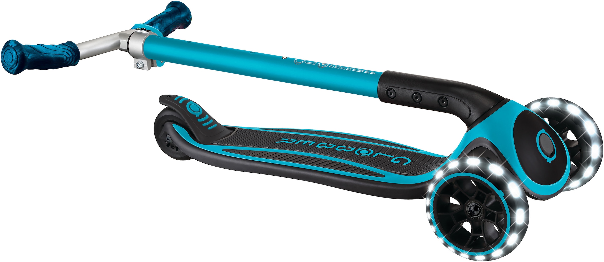 Globber Tretroller »ACE LIGHTS, mit Leuchtrollen«