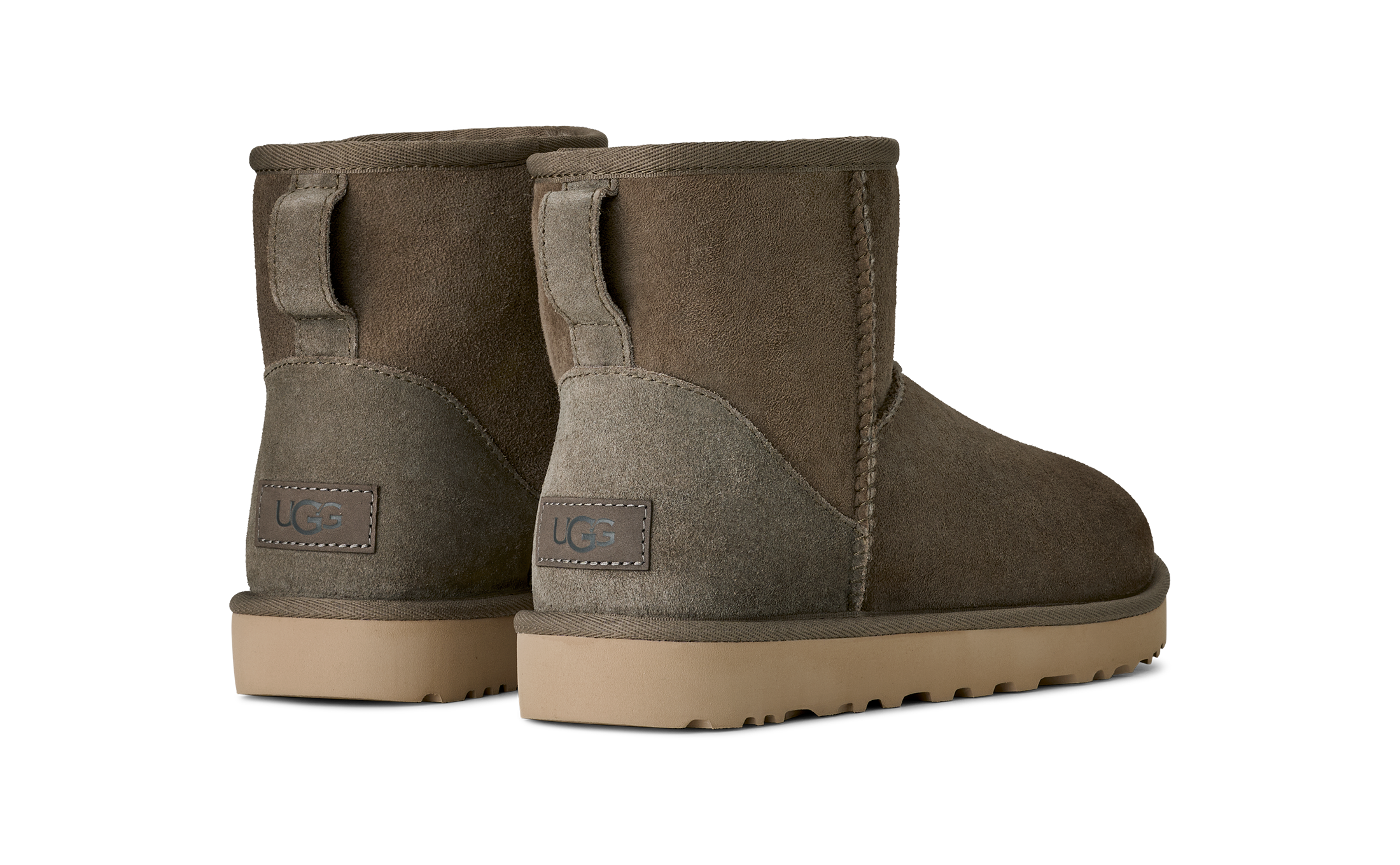 UGG Schlupfboots »W CLASSIC MINI II«  , Bequemschuh, Freizeitschuh im Twinface-Design