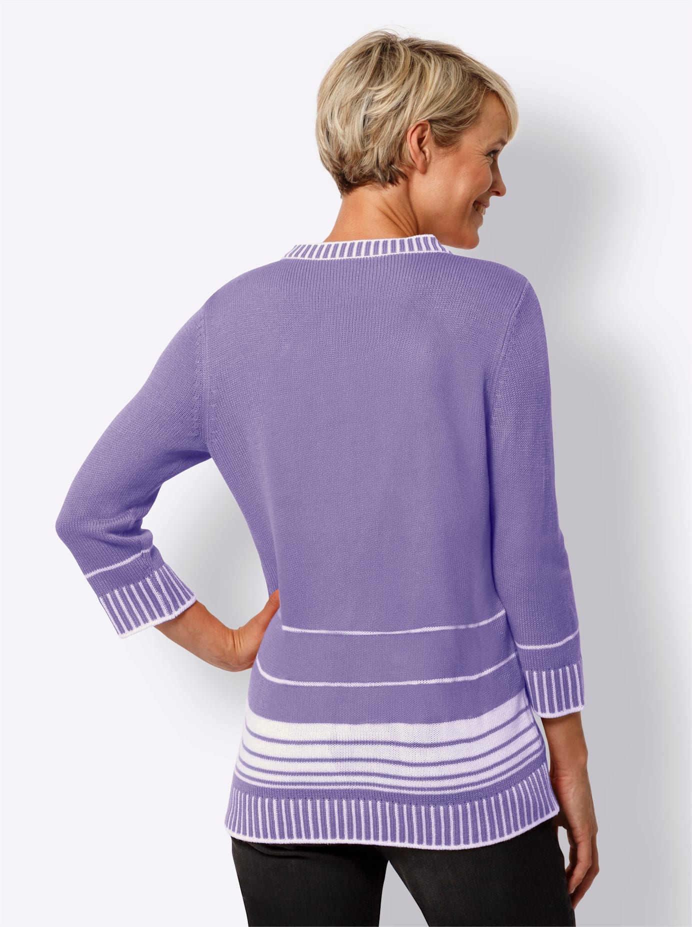 Classic Basics 3/4 Arm-Pullover »Pullover«