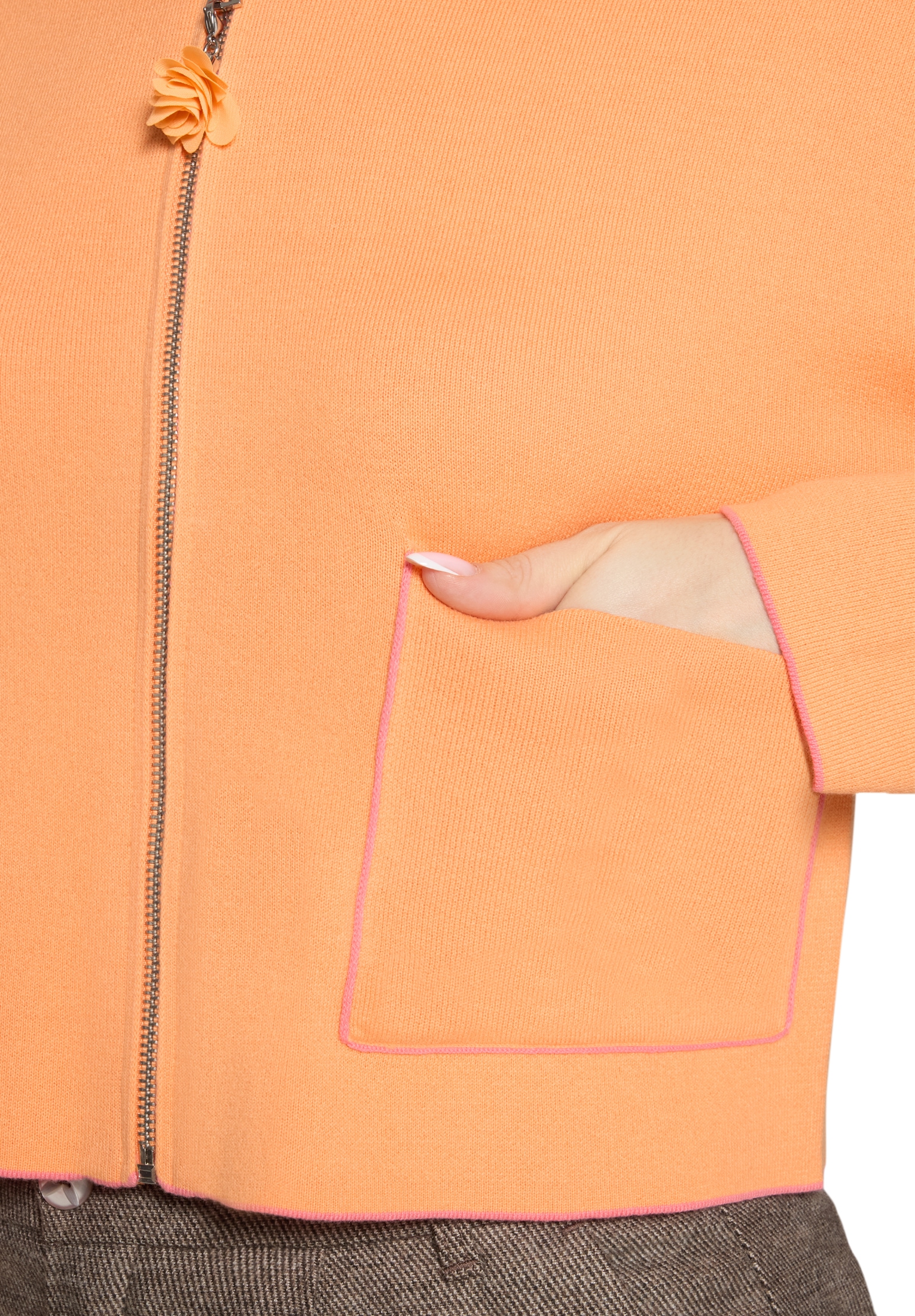 Cartoon Cardigan »Strick-Cardigan mit Stehkragen«