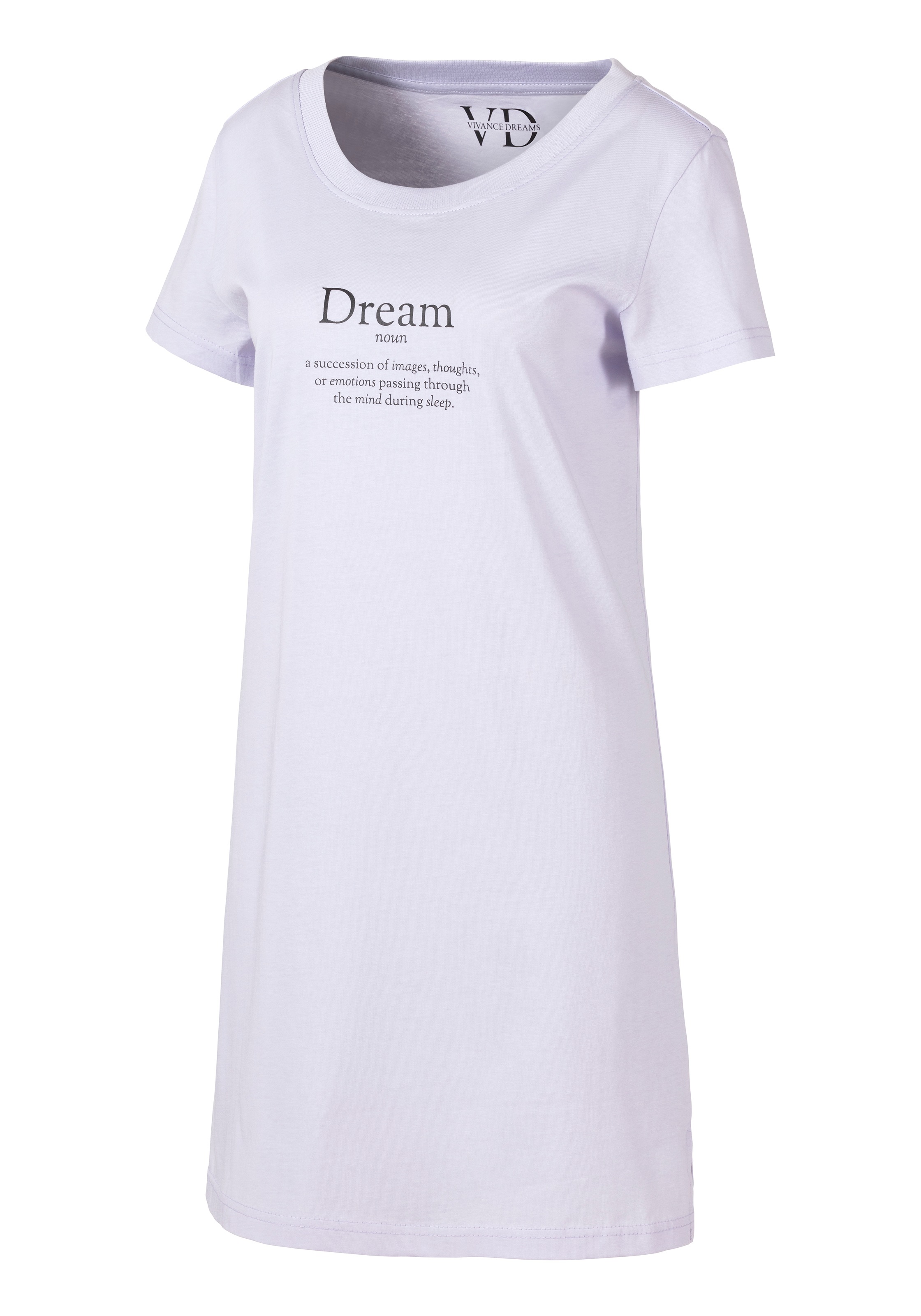 Vivance Dreams Nachthemd, mit Statementdruck