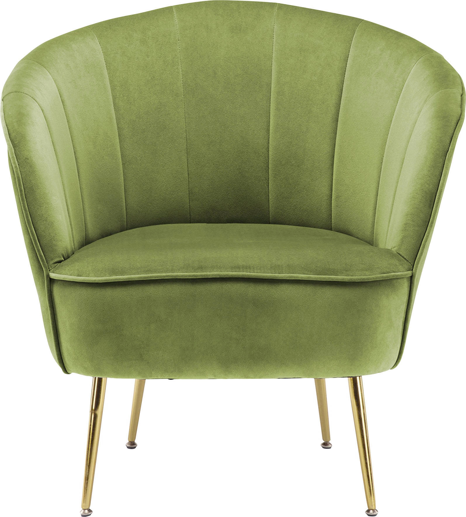 Kayoom Sessel »Poola 100, gemütlicher Cocktail-Sessel, edler Samtbezug«, (1 St.), samtweich, gesteppt, gemütlich, tiefe Sitzhöhe von 79cm