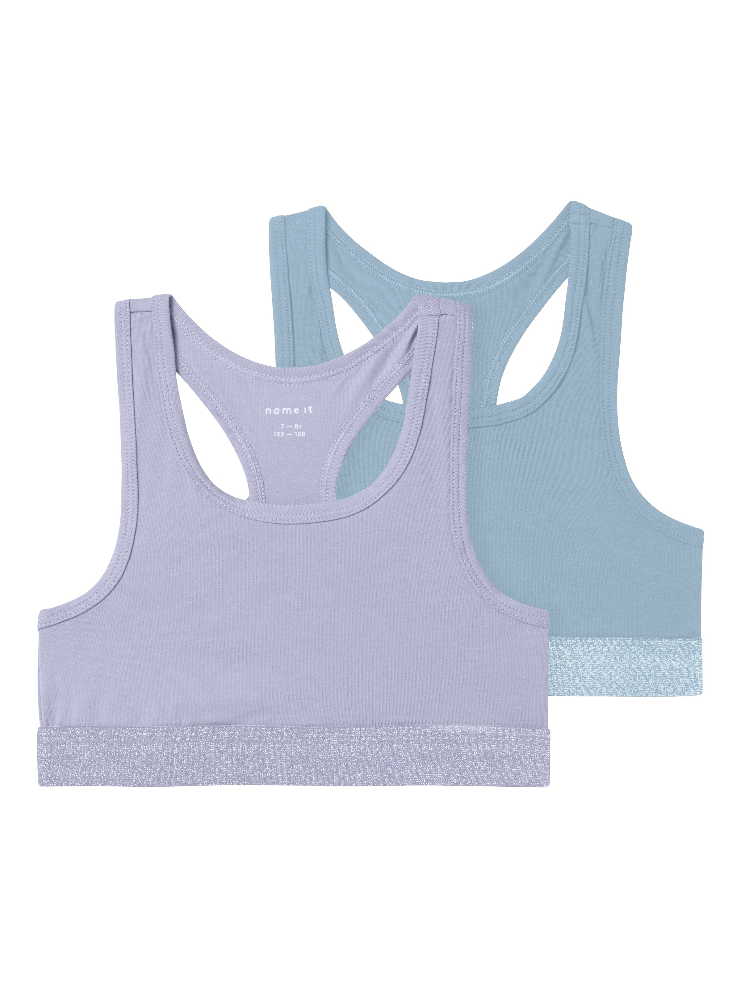 Name It Unterhemd »NKFSHORT TOP 2P NOOS«, (Packung, 2 St.)