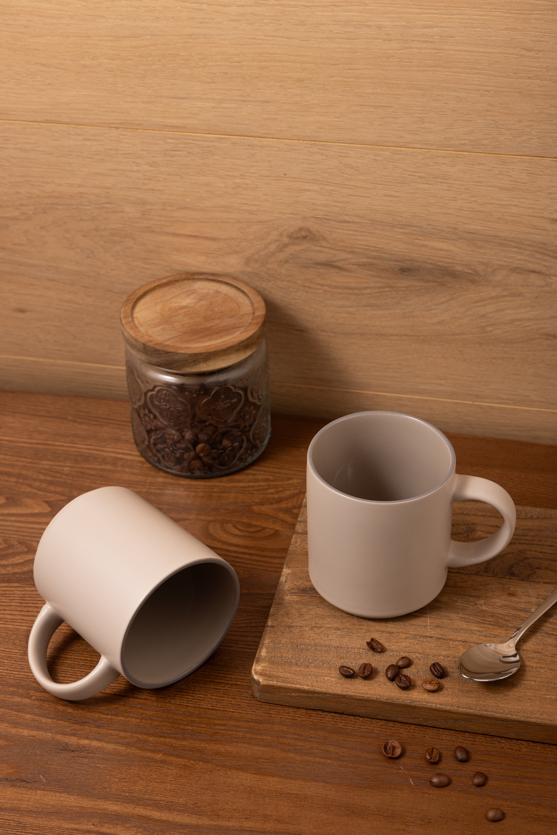 OTTO home Becher »Kaffeebecher Ylvii, 6er Set« spülmaschinenfest und mikrowellengeeignet, 350 ml